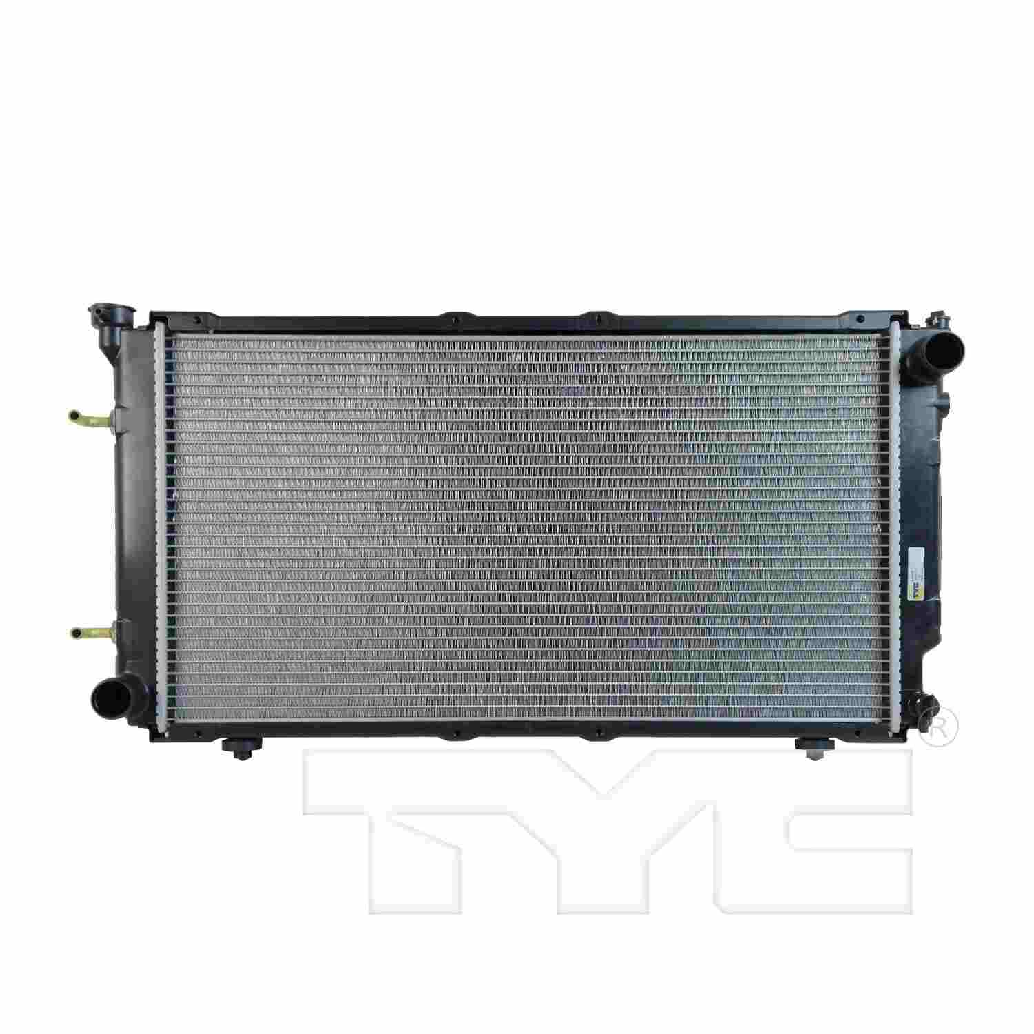 TYC TYC Radiator  top view frsport 1183