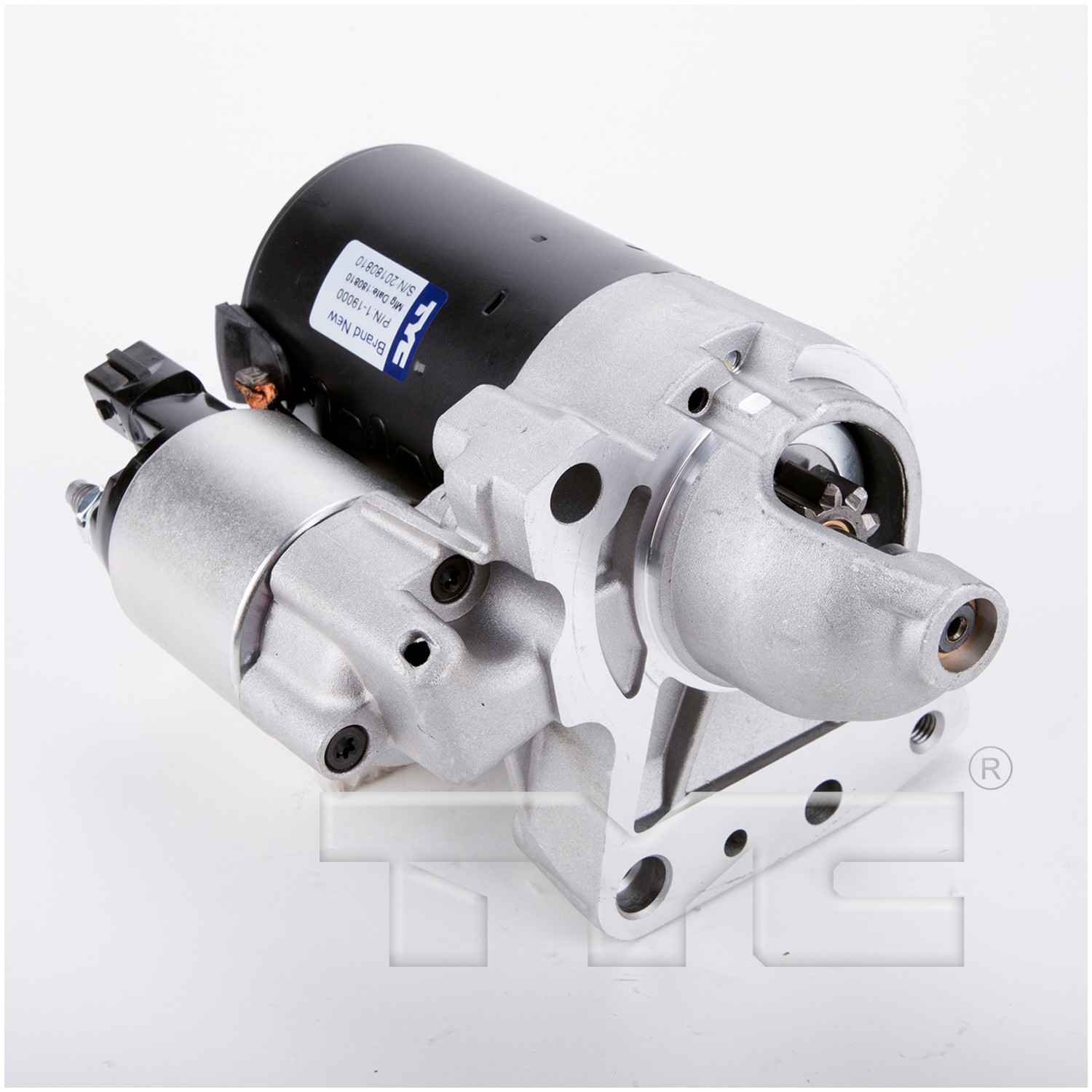 TYC Starter Motor  top view frsport 1-19000