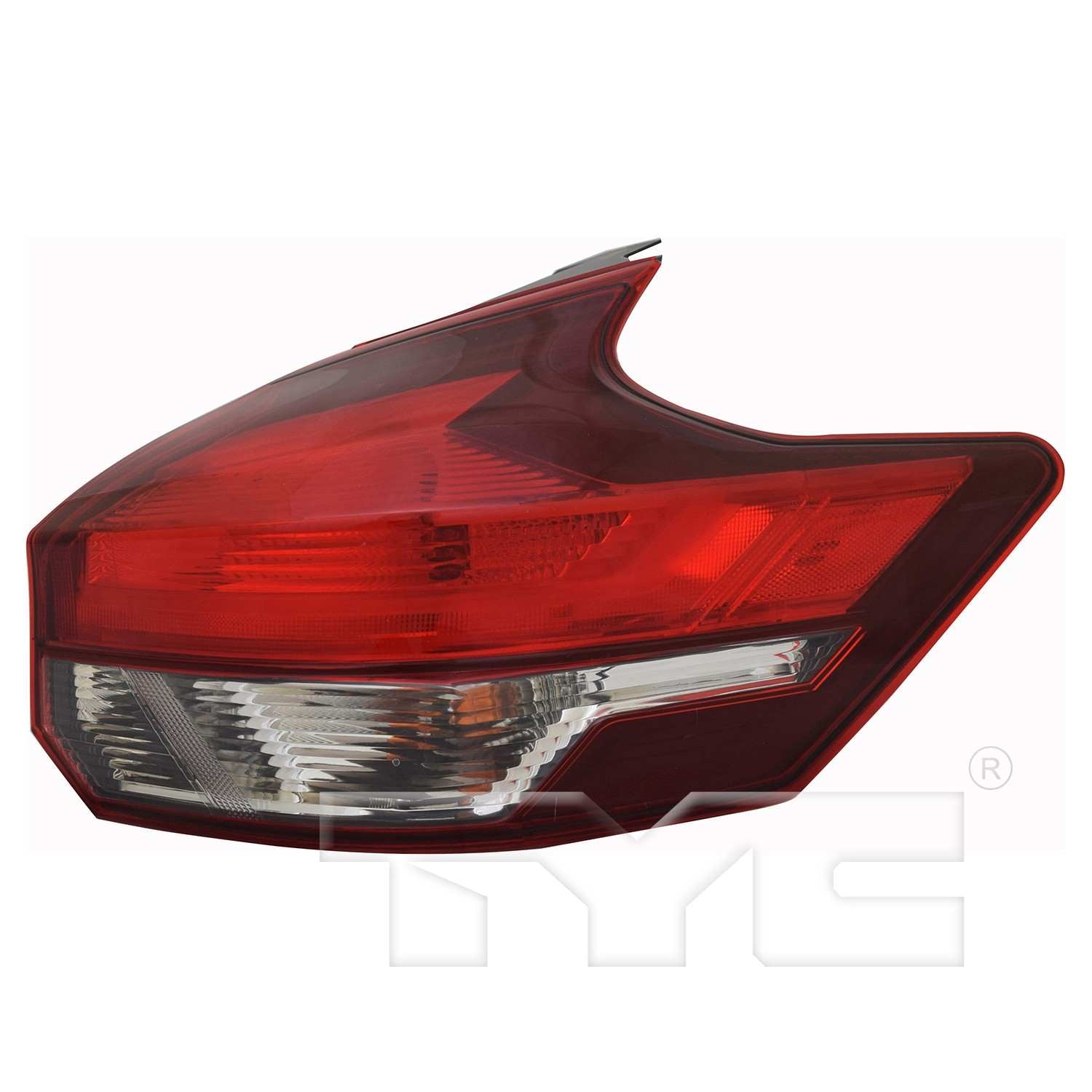 TYC Tail Light Assembly  top view frsport 11-9067-00