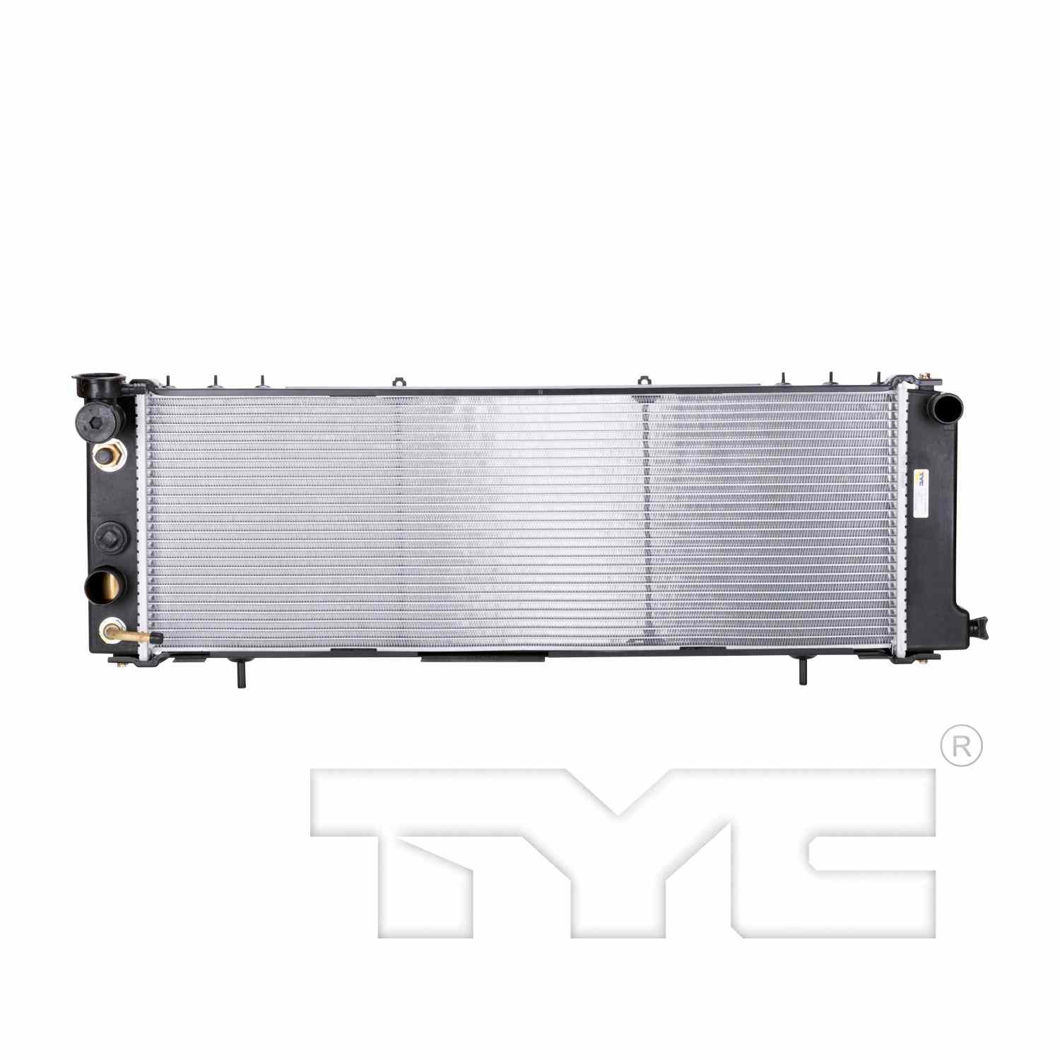 TYC TYC Radiator  top view frsport 1193