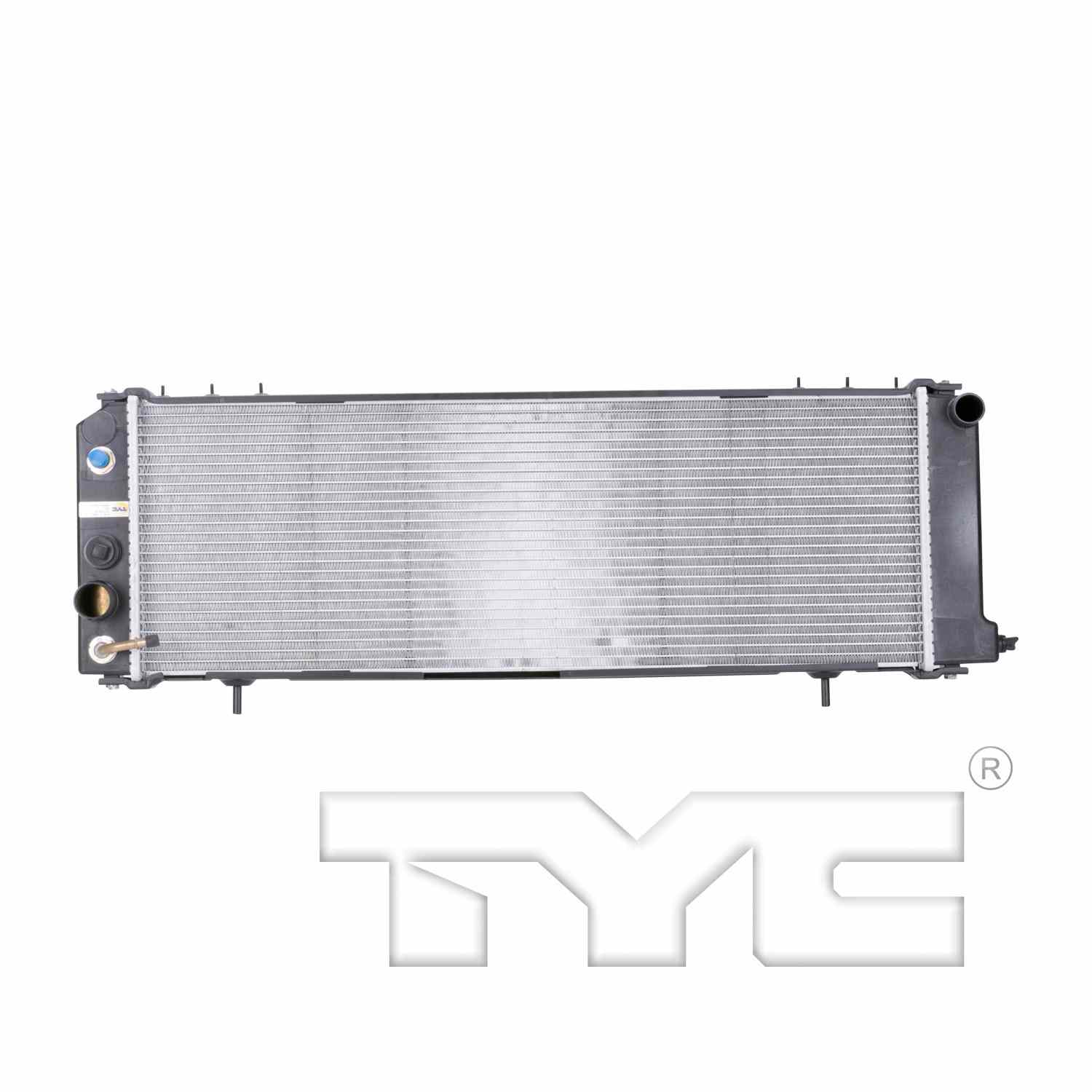 TYC TYC Radiator  top view frsport 121