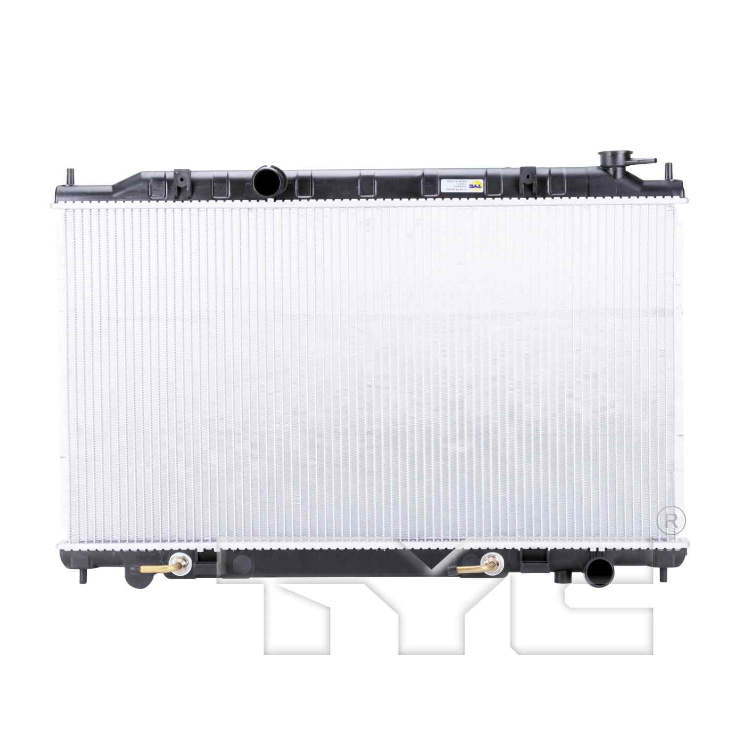 TYC TYC Radiator  top view frsport 13005