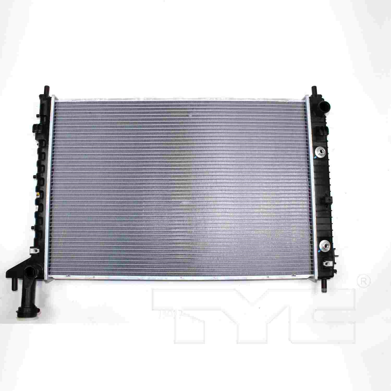 TYC TYC Radiator  top view frsport 13007