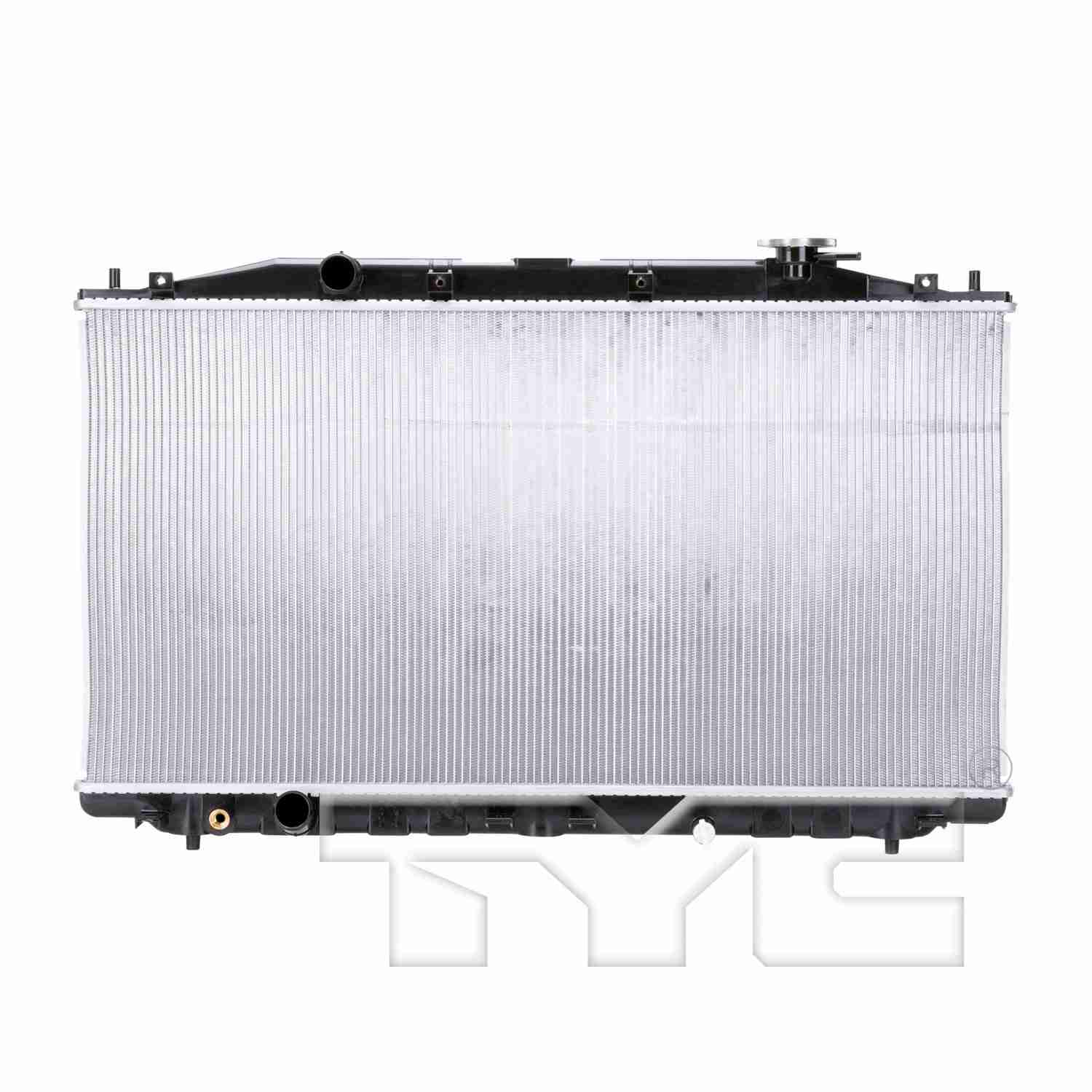 TYC TYC Radiator  top view frsport 13009