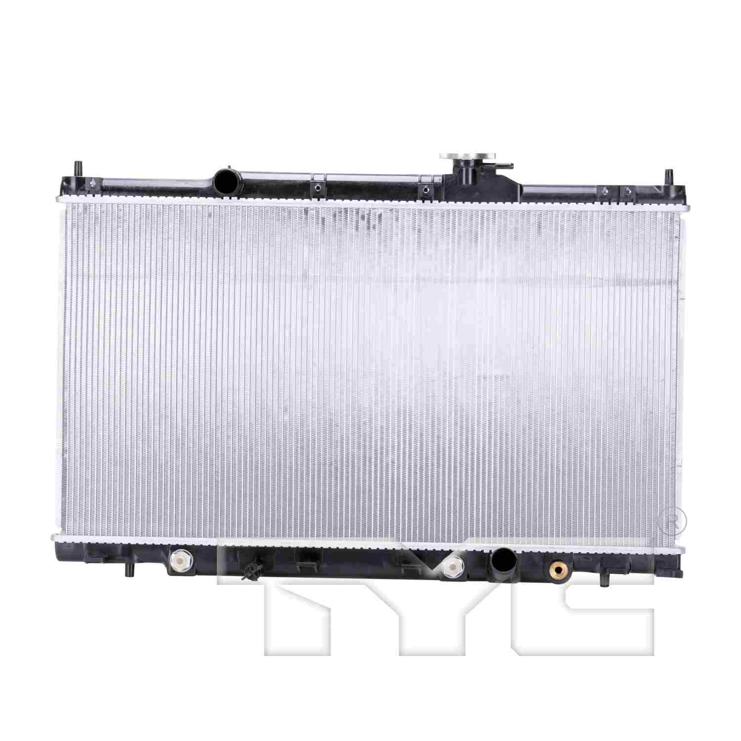 TYC TYC Radiator  top view frsport 13015