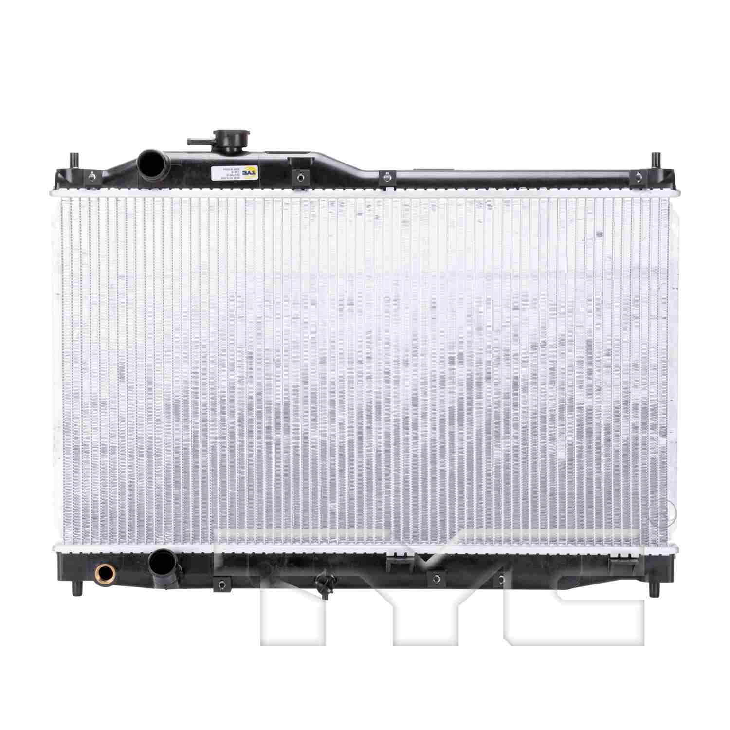 TYC TYC Radiator  top view frsport 13016