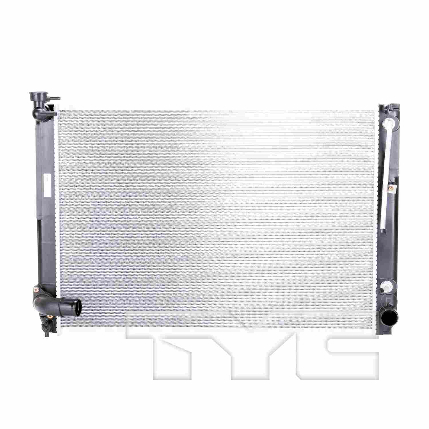 TYC TYC Radiator  top view frsport 13019