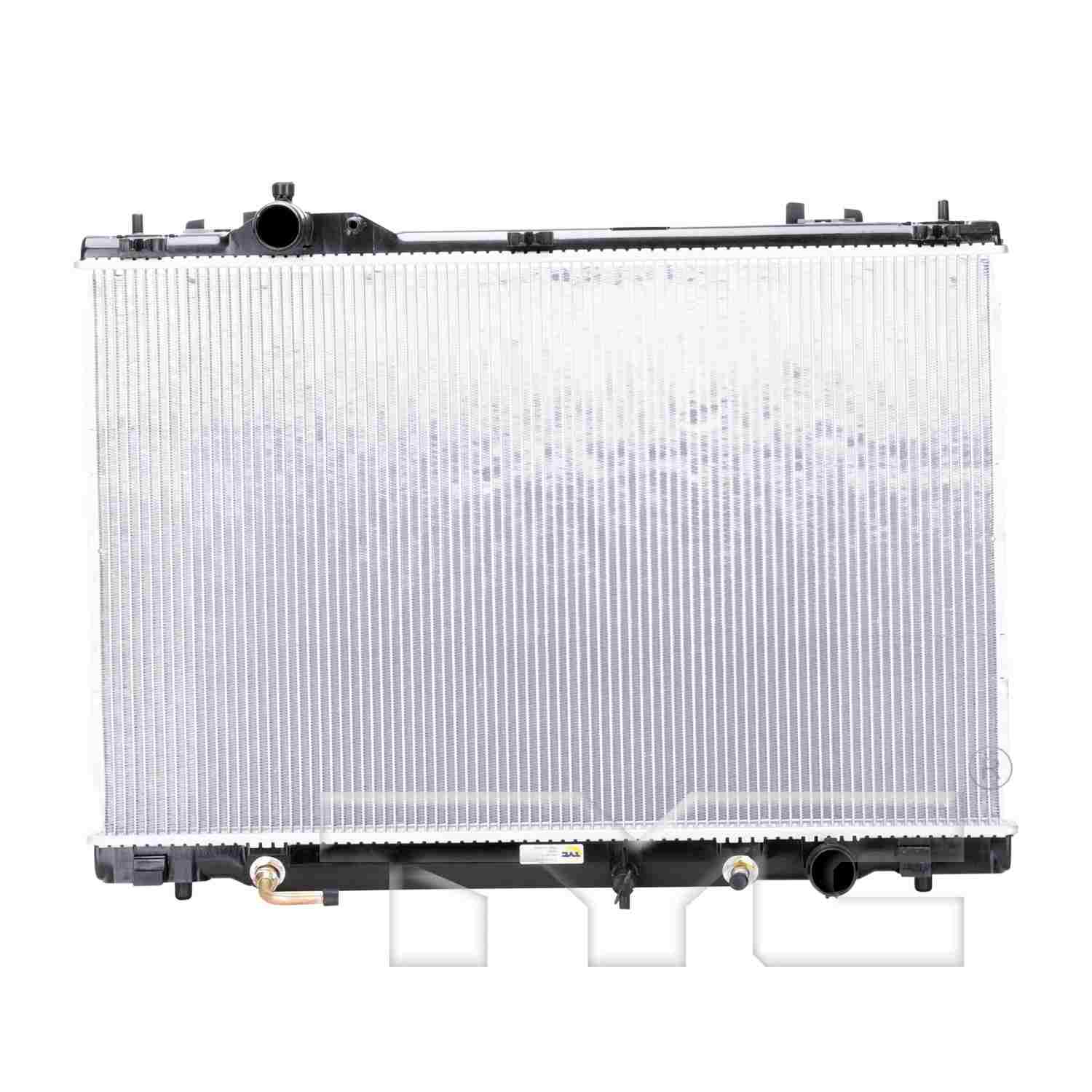 TYC TYC Radiator  top view frsport 13037