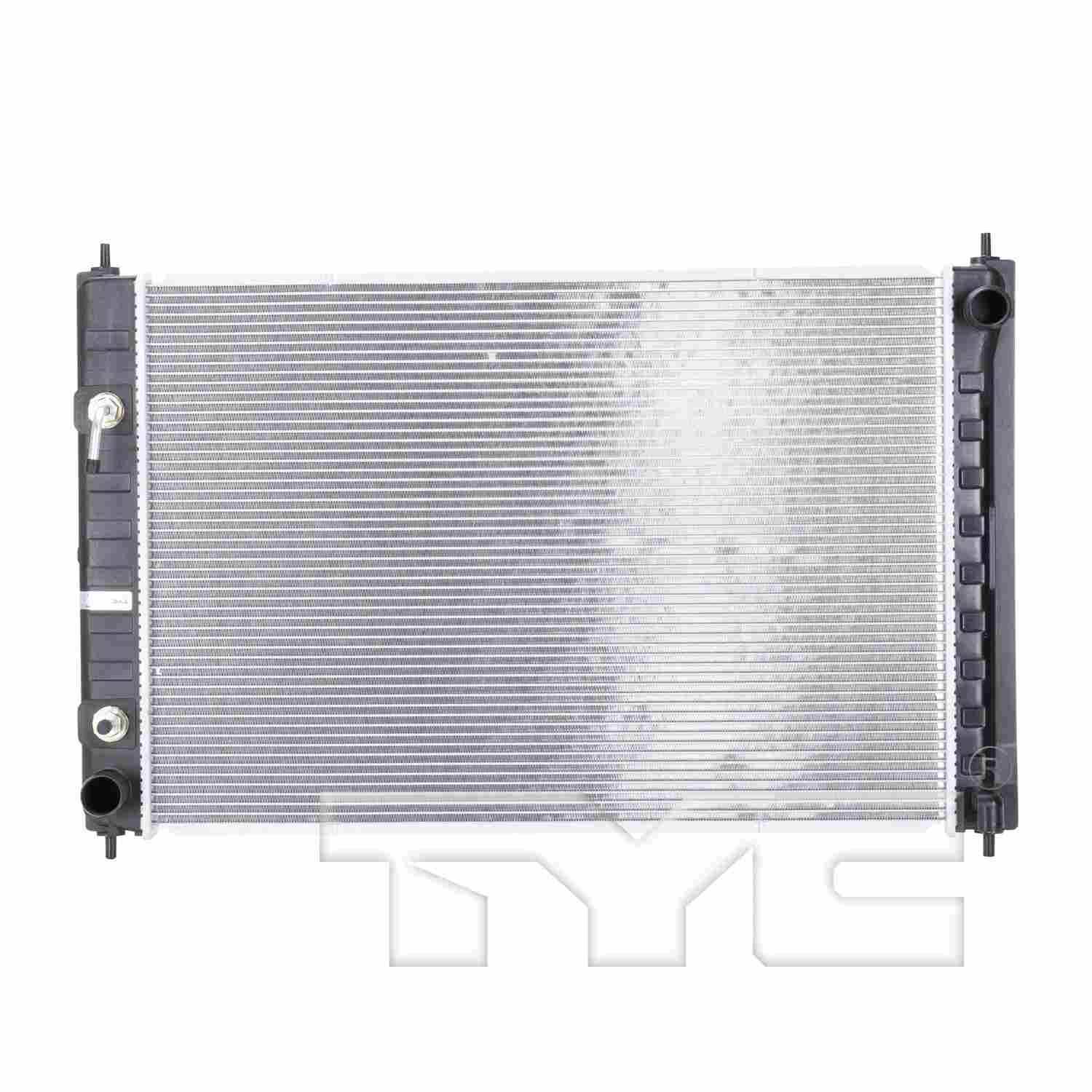 TYC TYC Radiator  top view frsport 13039