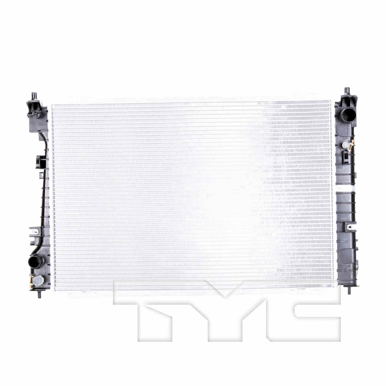 TYC TYC Radiator  top view frsport 13041