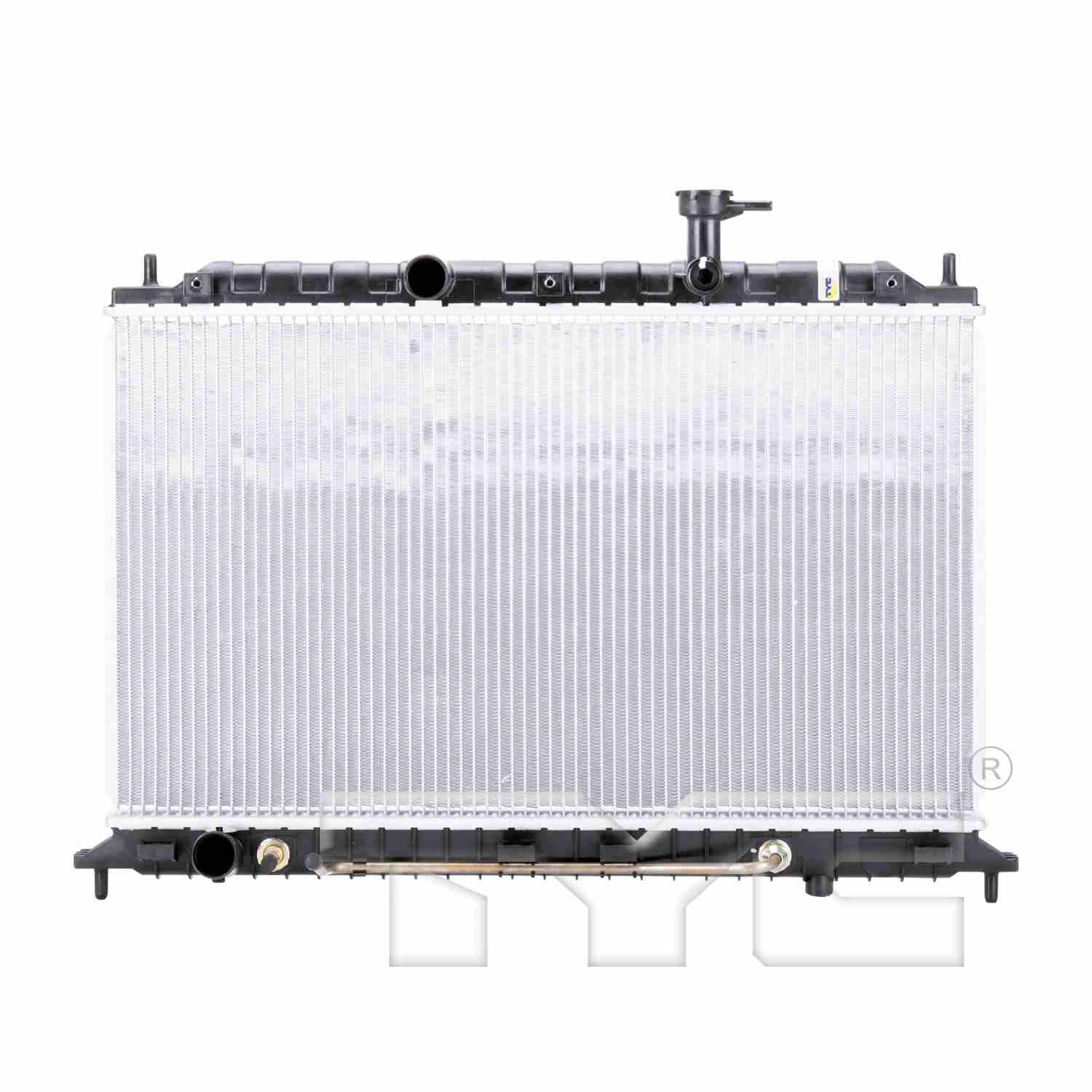 TYC TYC Radiator  top view frsport 13061