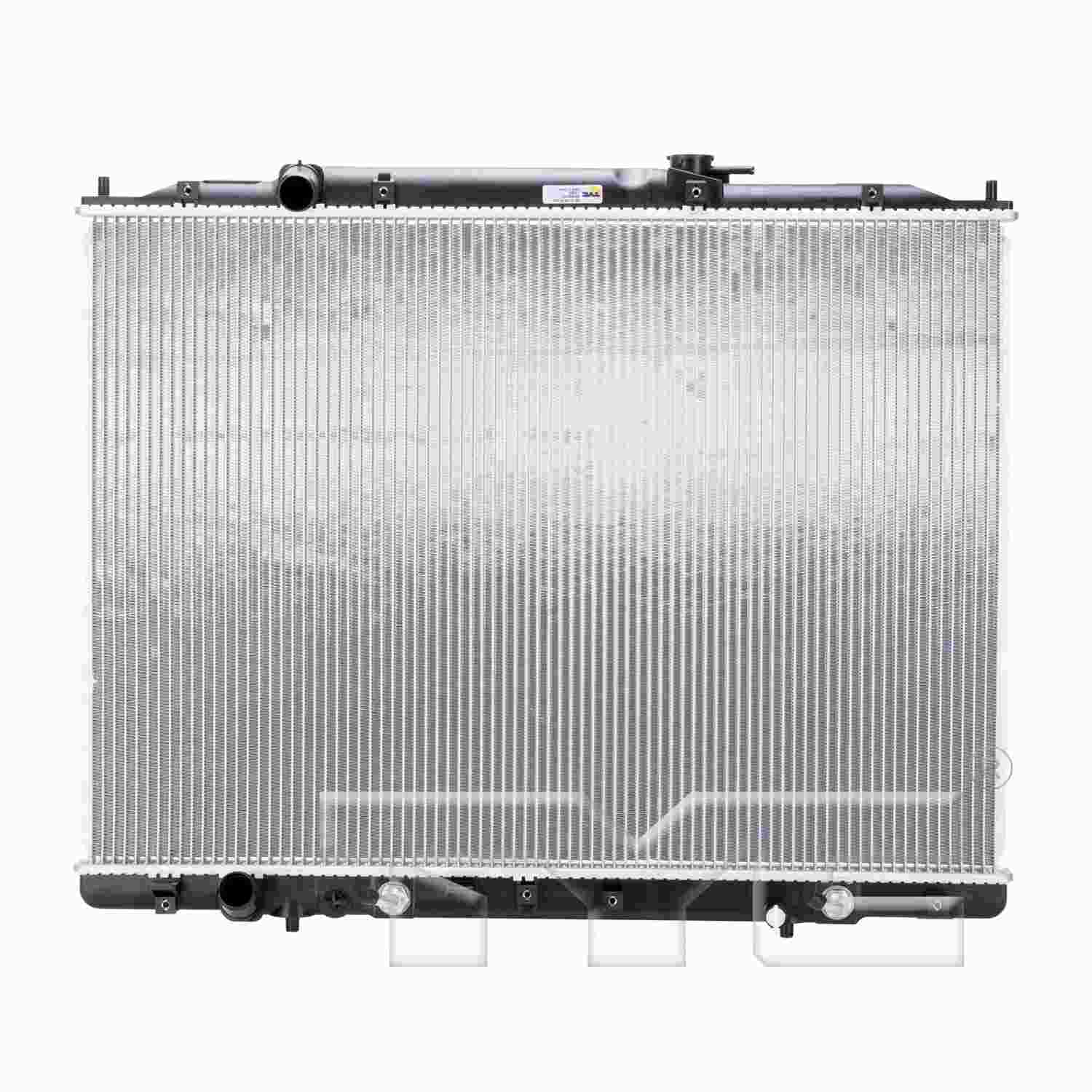 TYC TYC Radiator  top view frsport 13065