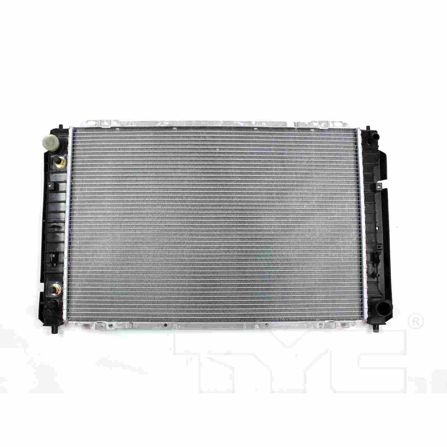 TYC TYC Radiator  top view frsport 13067