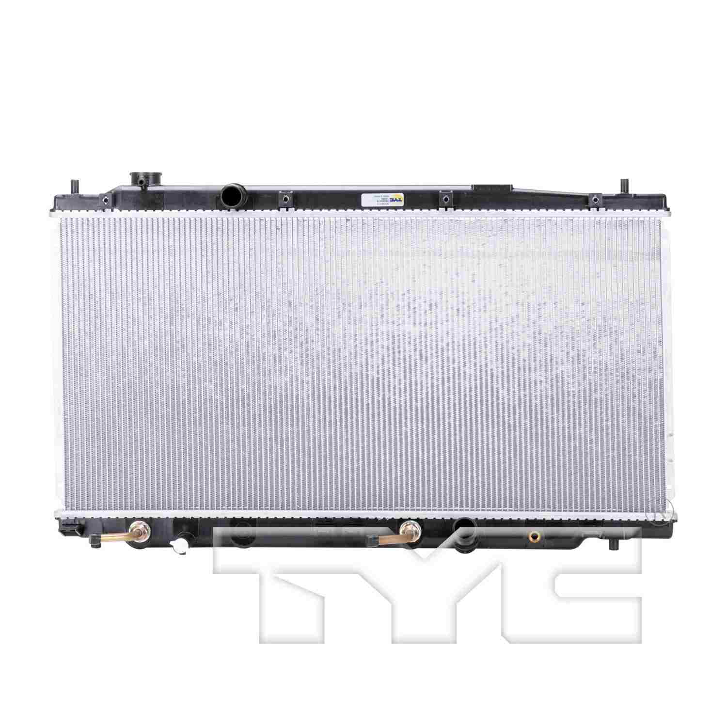 TYC TYC Radiator  top view frsport 13068