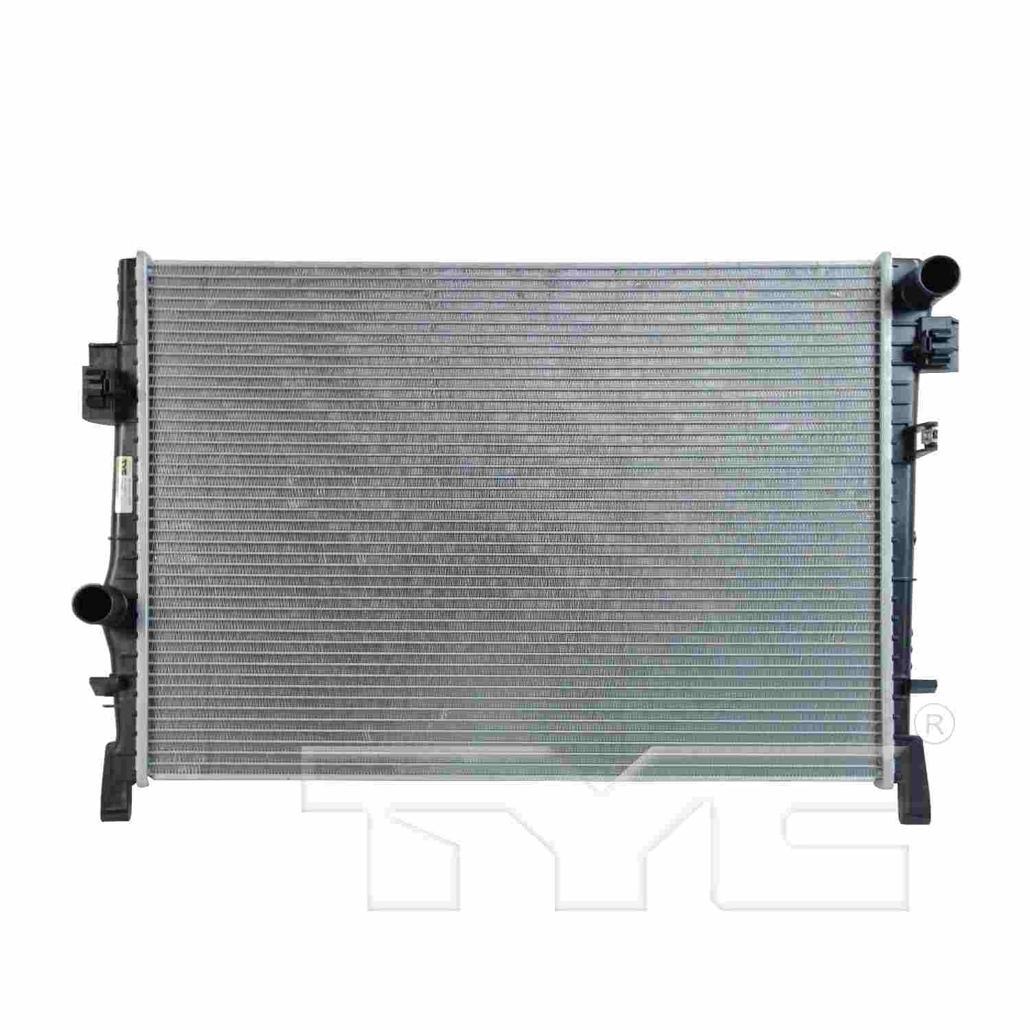 TYC TYC Radiator  top view frsport 13084