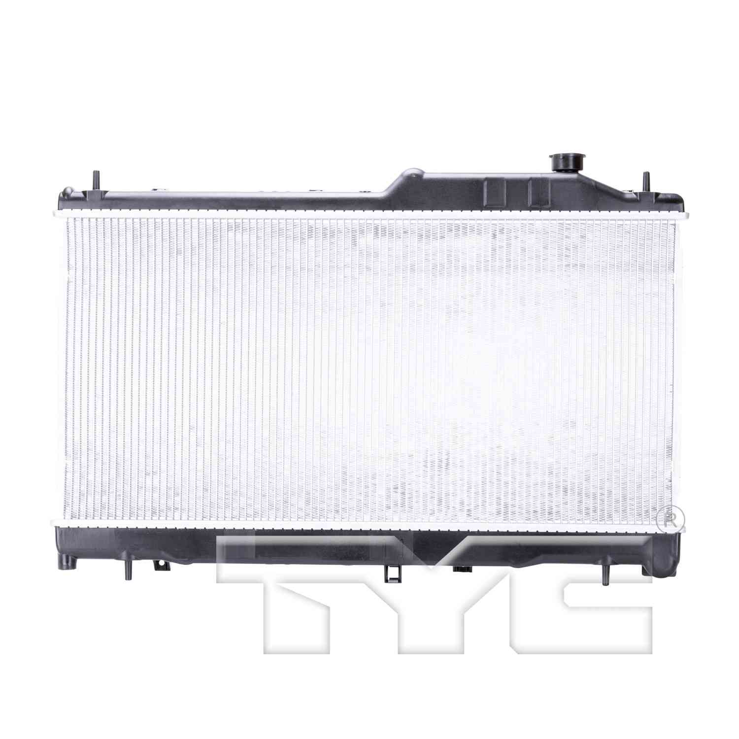 TYC TYC Radiator  top view frsport 13091