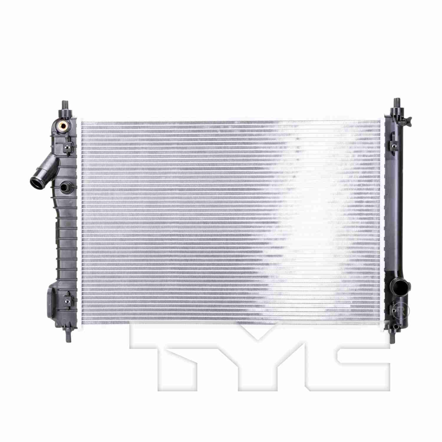 TYC TYC Radiator  top view frsport 13097