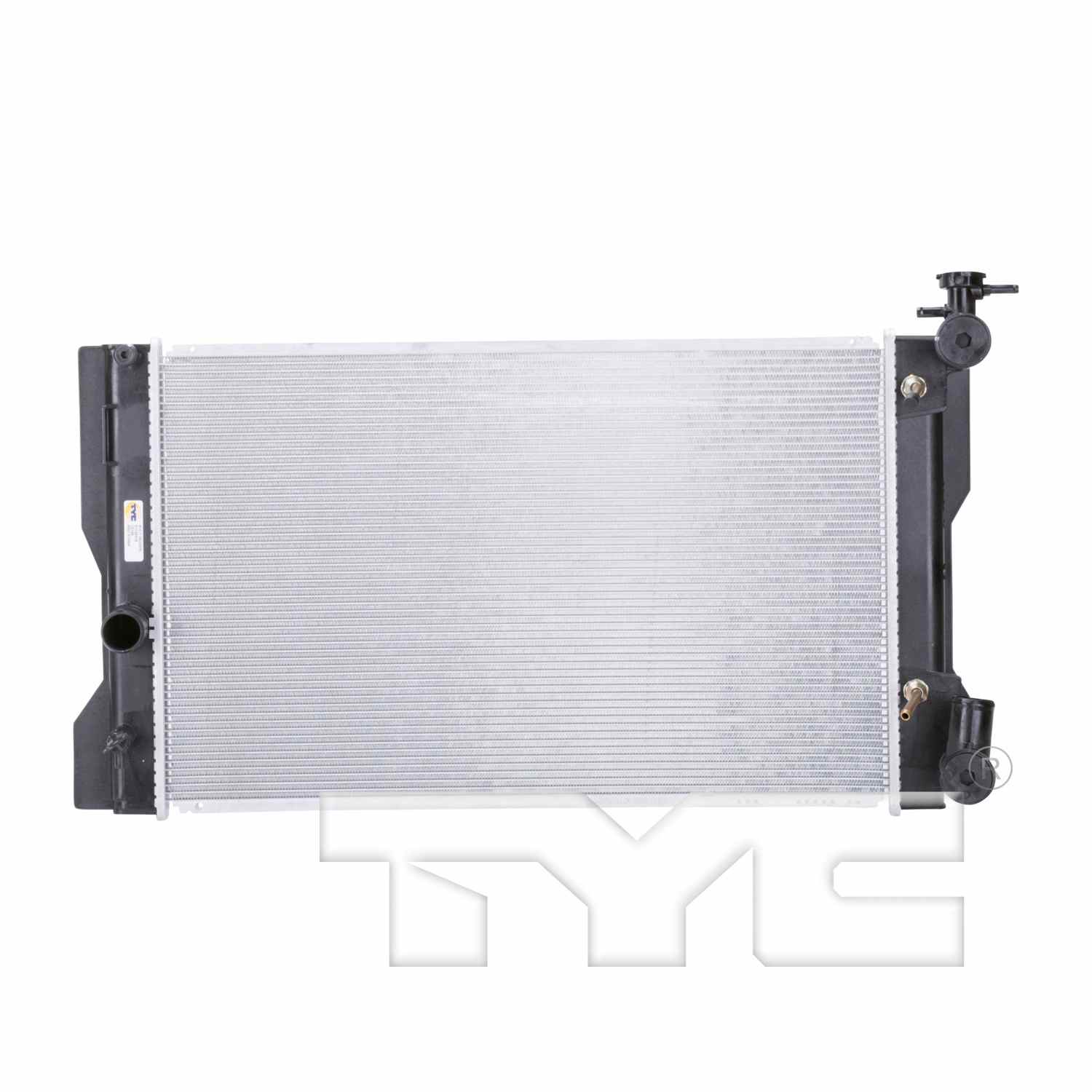 TYC TYC Radiator  top view frsport 13106