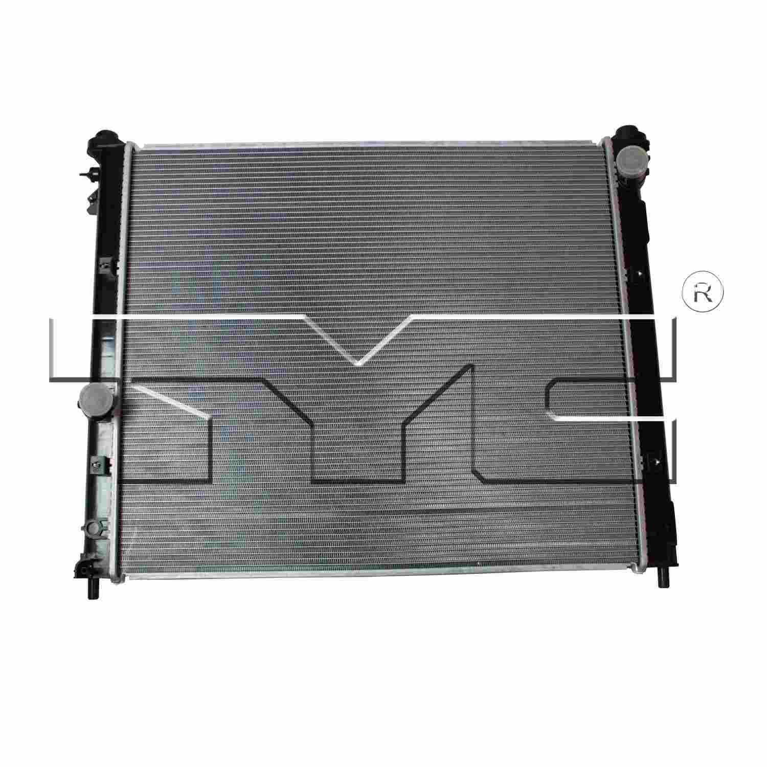 TYC TYC Radiator  top view frsport 13113