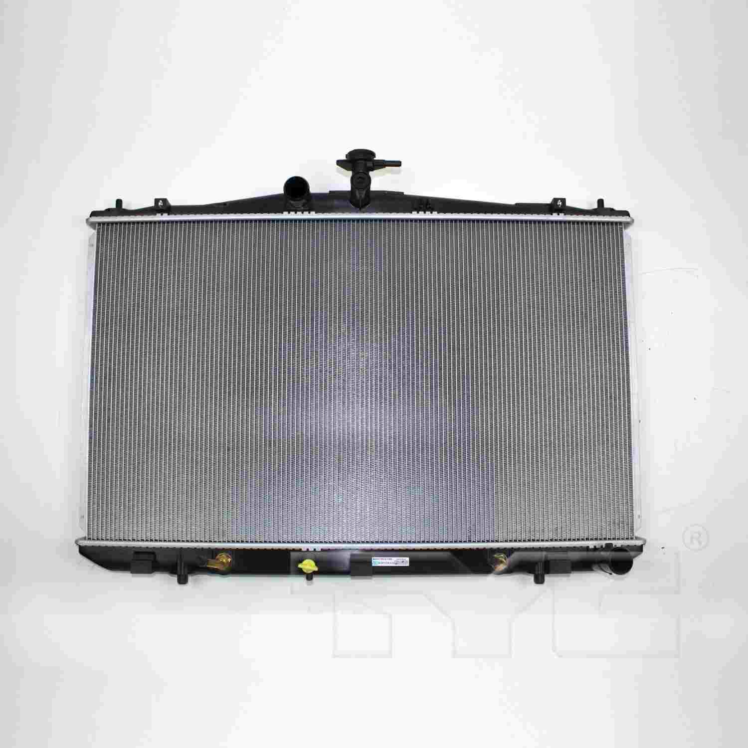 TYC TYC Radiator  top view frsport 13116