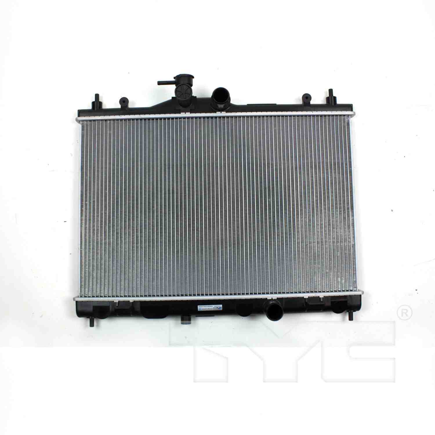 TYC TYC Radiator  top view frsport 13127