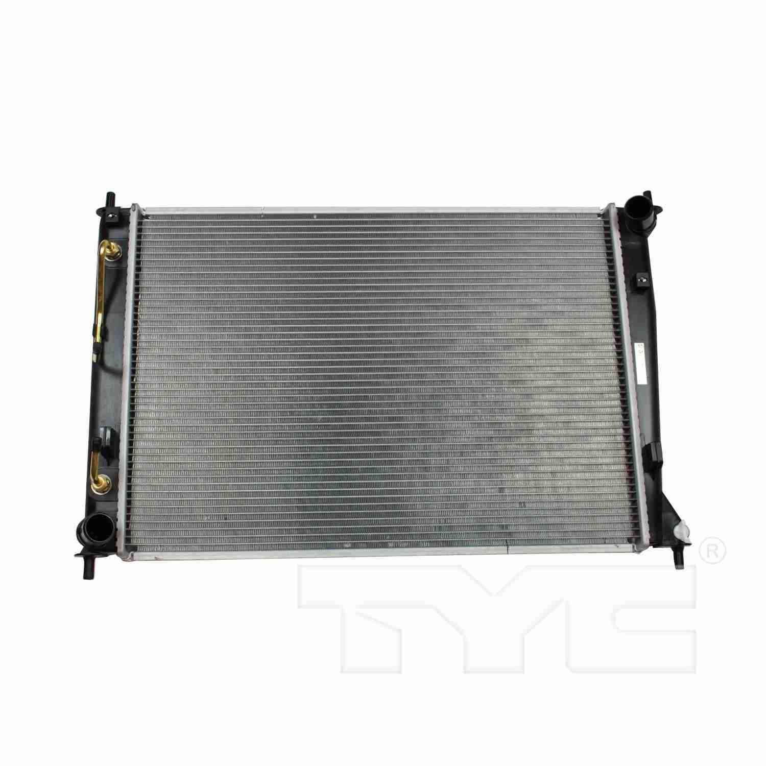 TYC TYC Radiator  top view frsport 13134