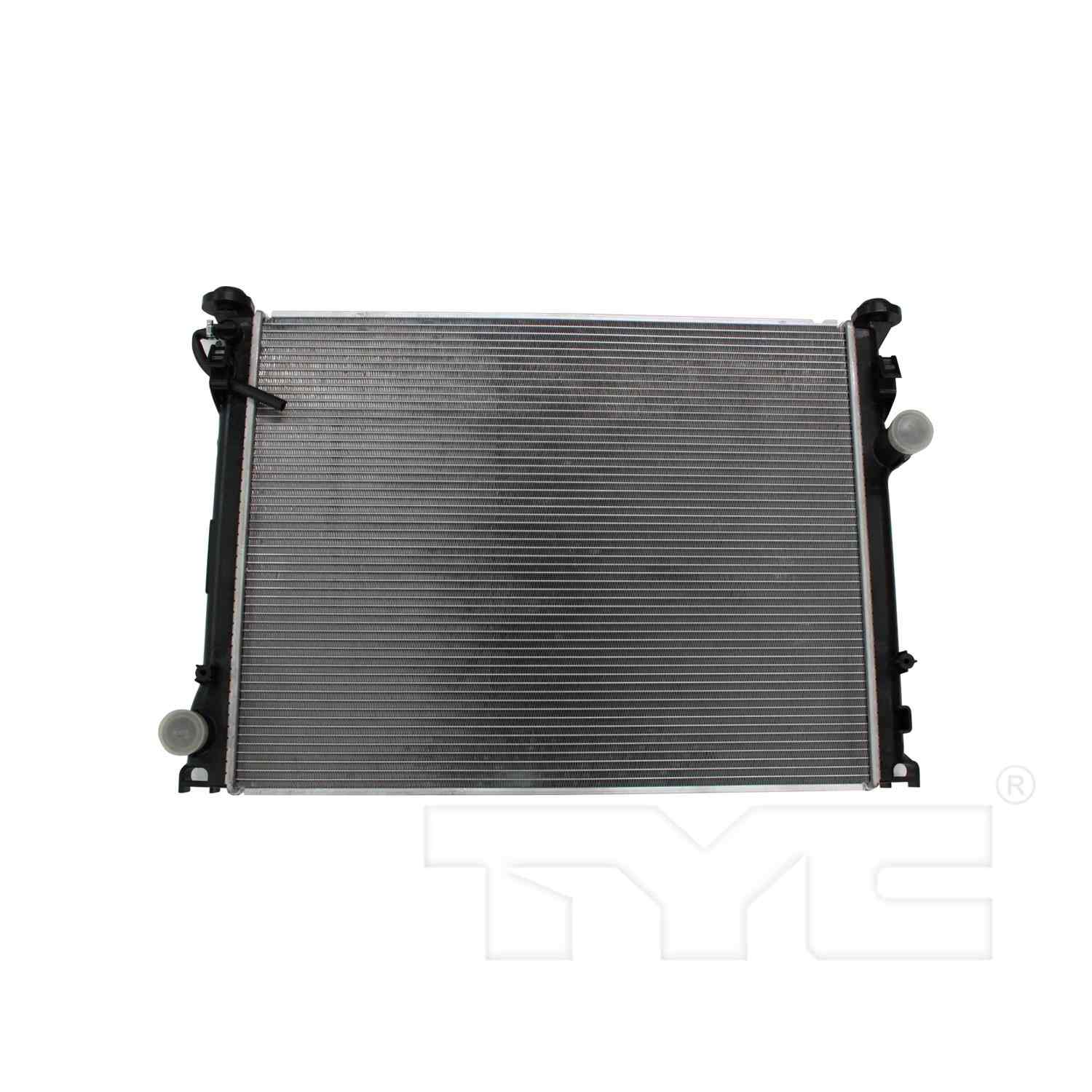 TYC TYC Radiator  top view frsport 13157