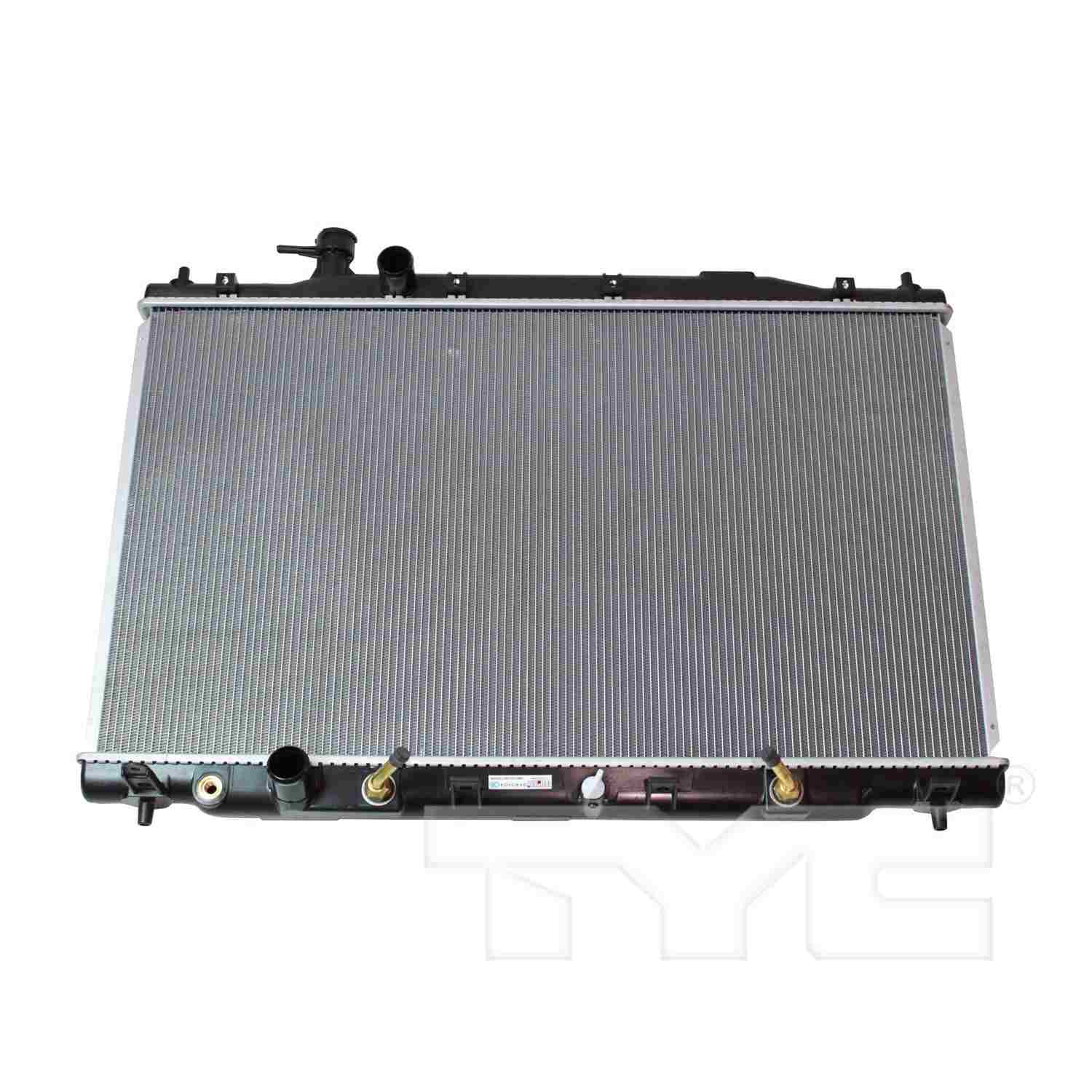 TYC TYC Radiator  top view frsport 13161