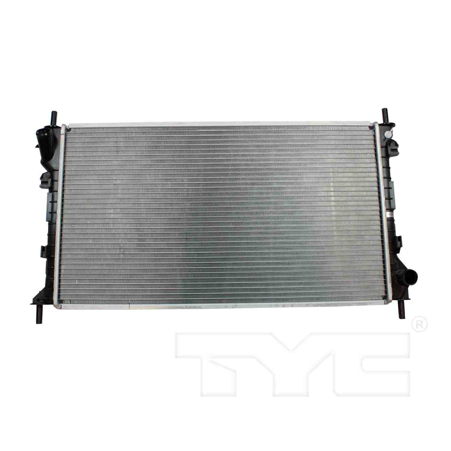 TYC TYC Radiator  top view frsport 13184