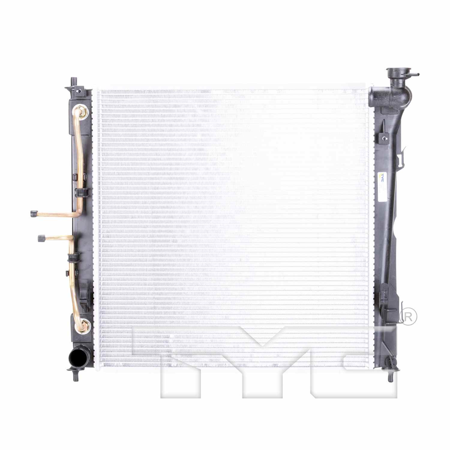 TYC TYC Radiator  top view frsport 13189