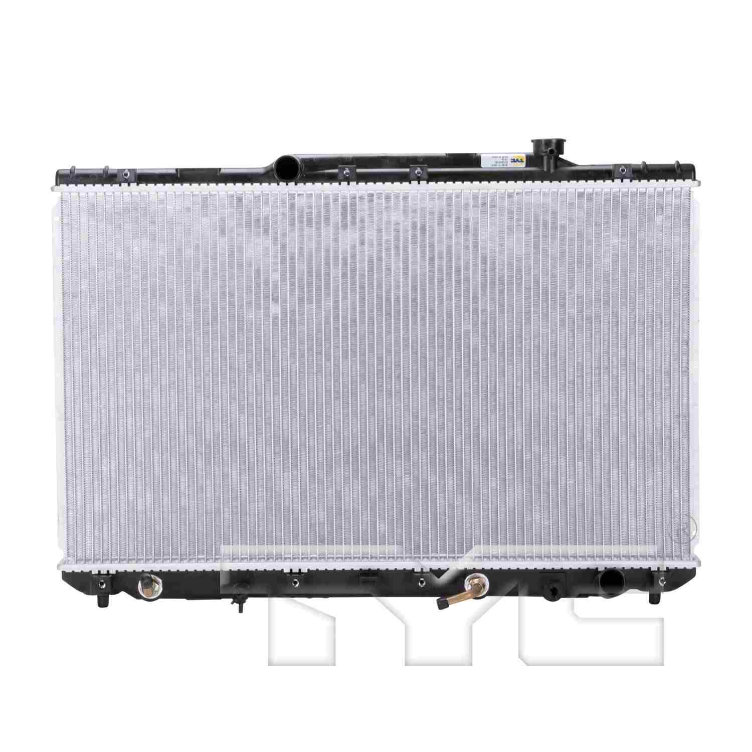 TYC TYC Radiator  top view frsport 1318