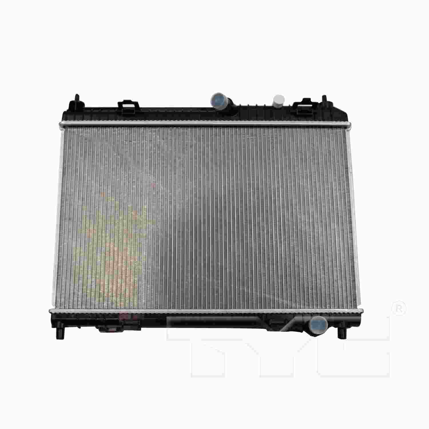 TYC TYC Radiator  top view frsport 13201