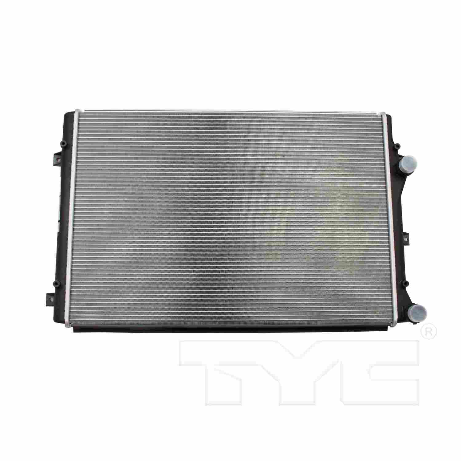 TYC TYC Radiator  top view frsport 13212