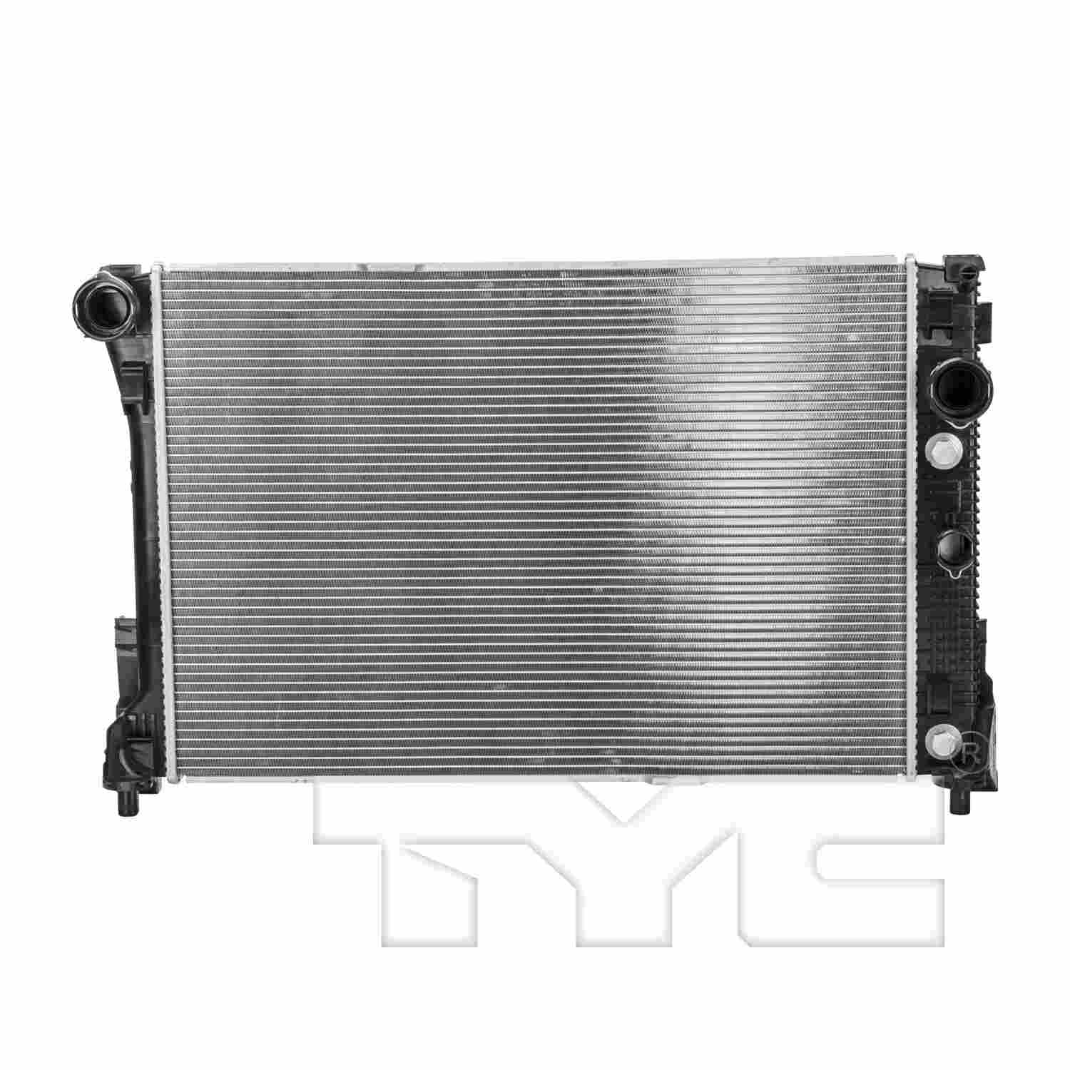 TYC TYC Radiator  top view frsport 13213