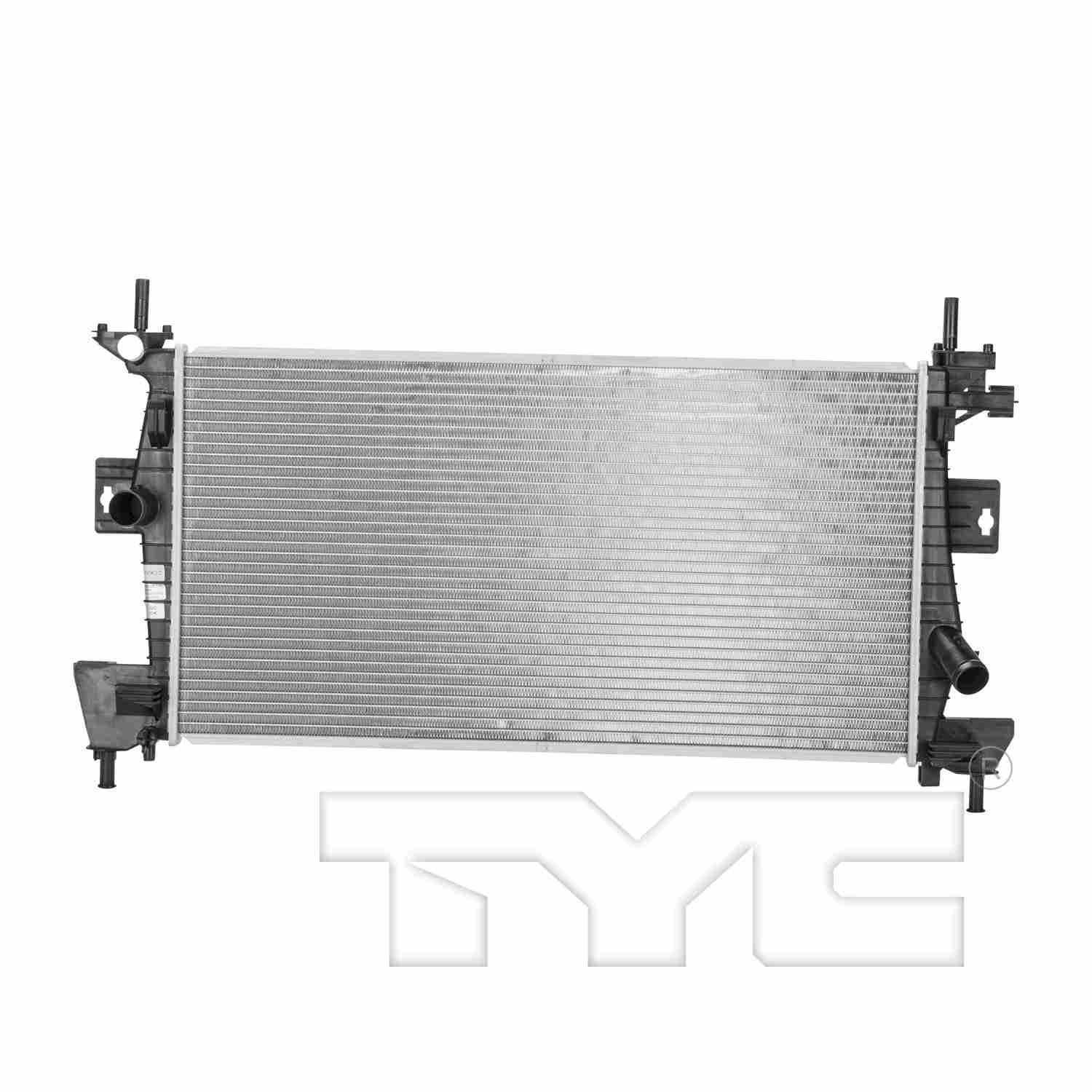 TYC TYC Radiator  top view frsport 13219