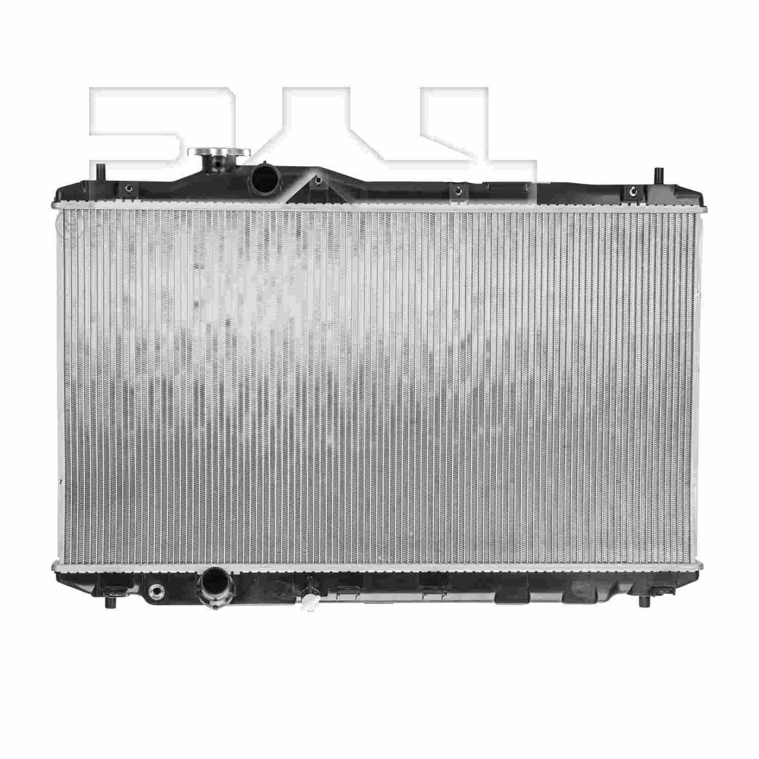 TYC TYC Radiator  top view frsport 13221