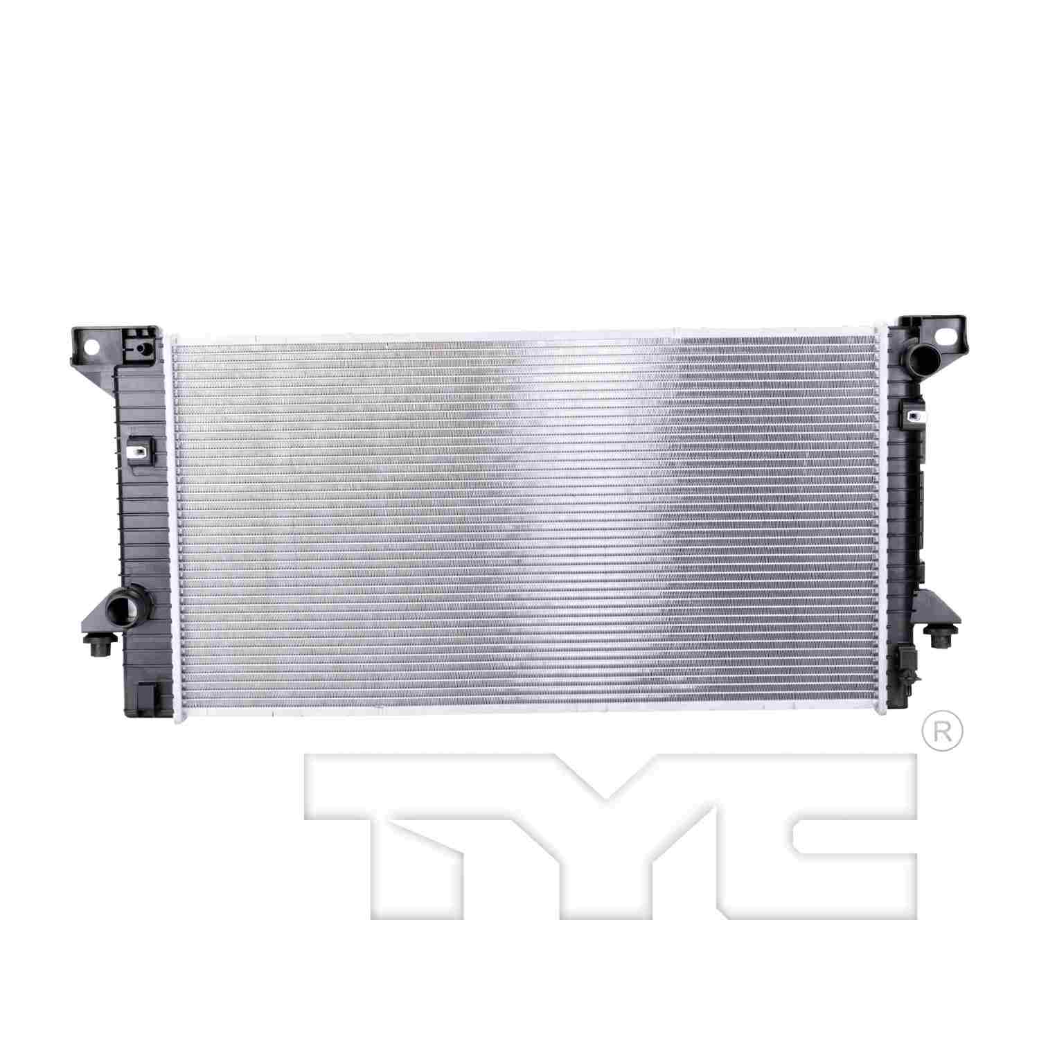 TYC TYC Radiator  top view frsport 13226