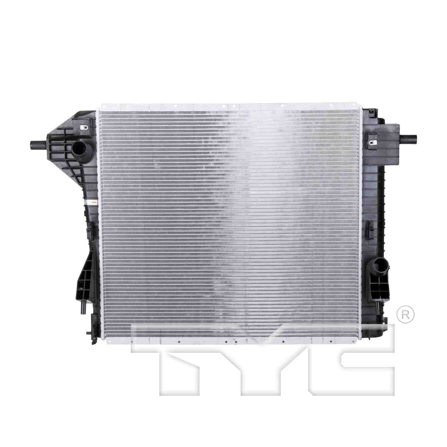 TYC TYC Radiator  top view frsport 13231