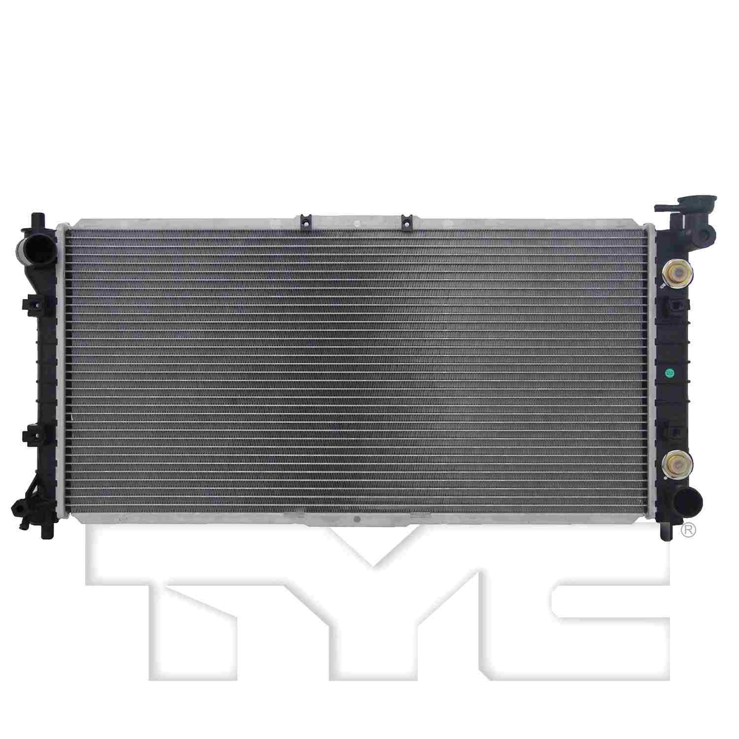 TYC TYC Radiator  top view frsport 1323