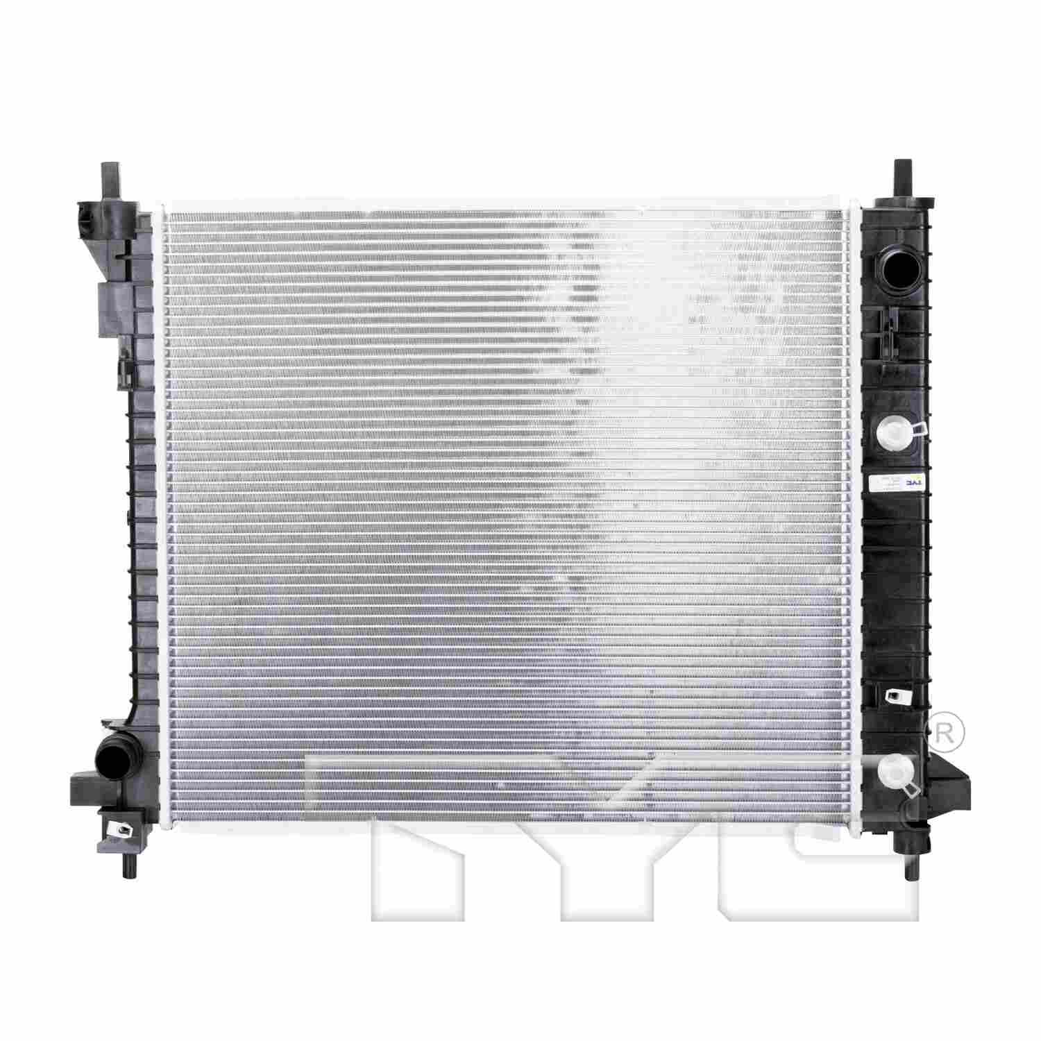 TYC TYC Radiator  top view frsport 13240