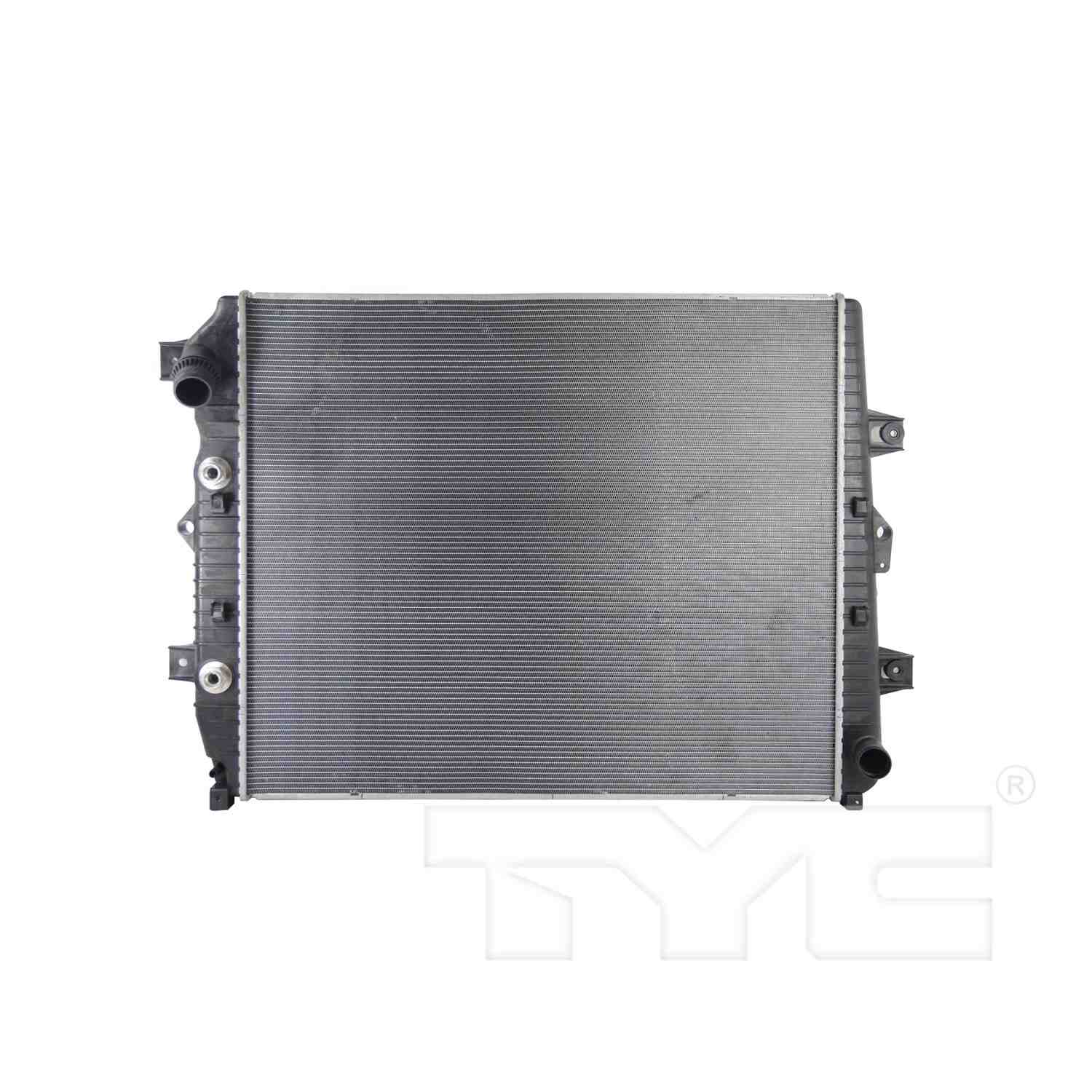 TYC TYC Radiator  top view frsport 13244