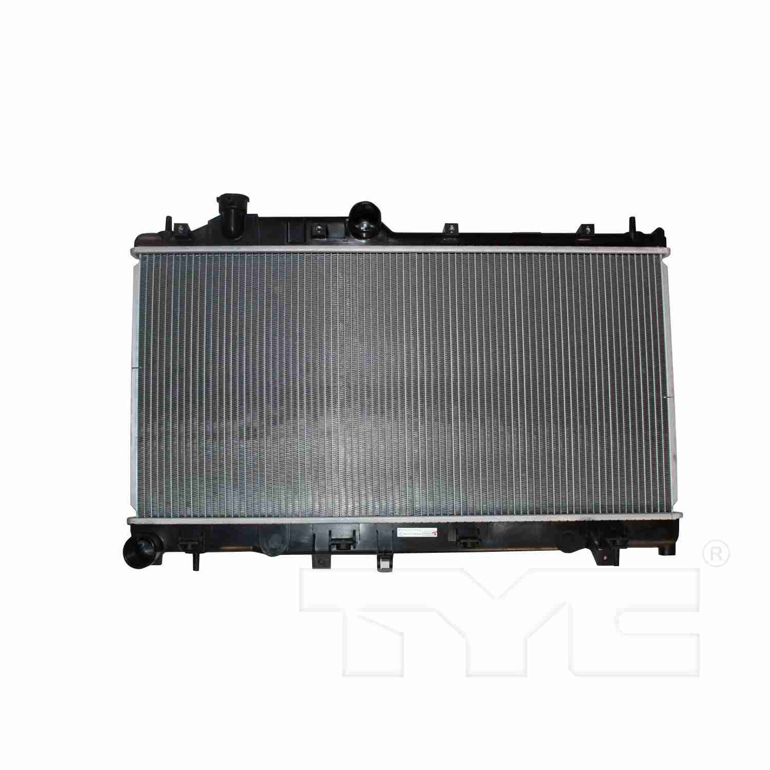 TYC TYC Radiator  top view frsport 13258