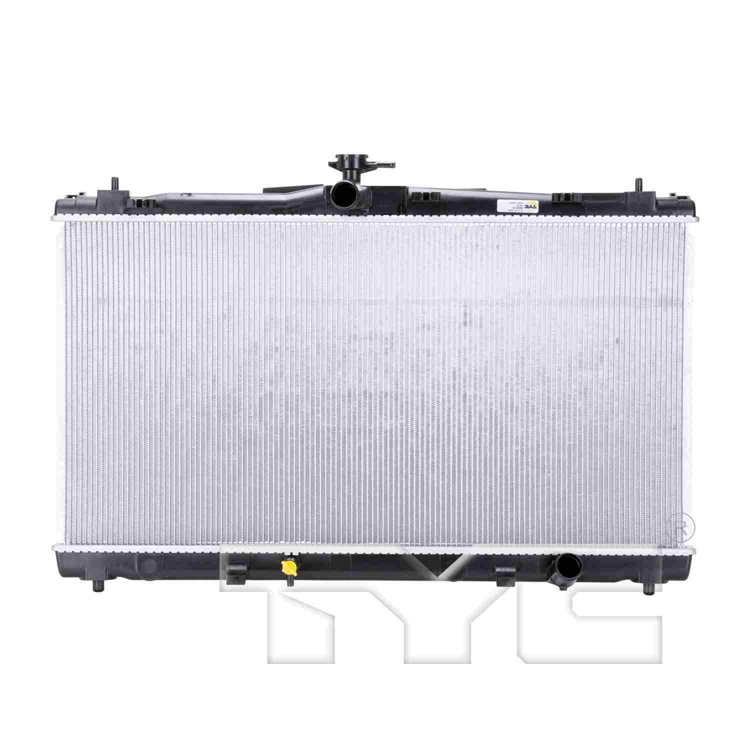 TYC TYC Radiator  top view frsport 13270