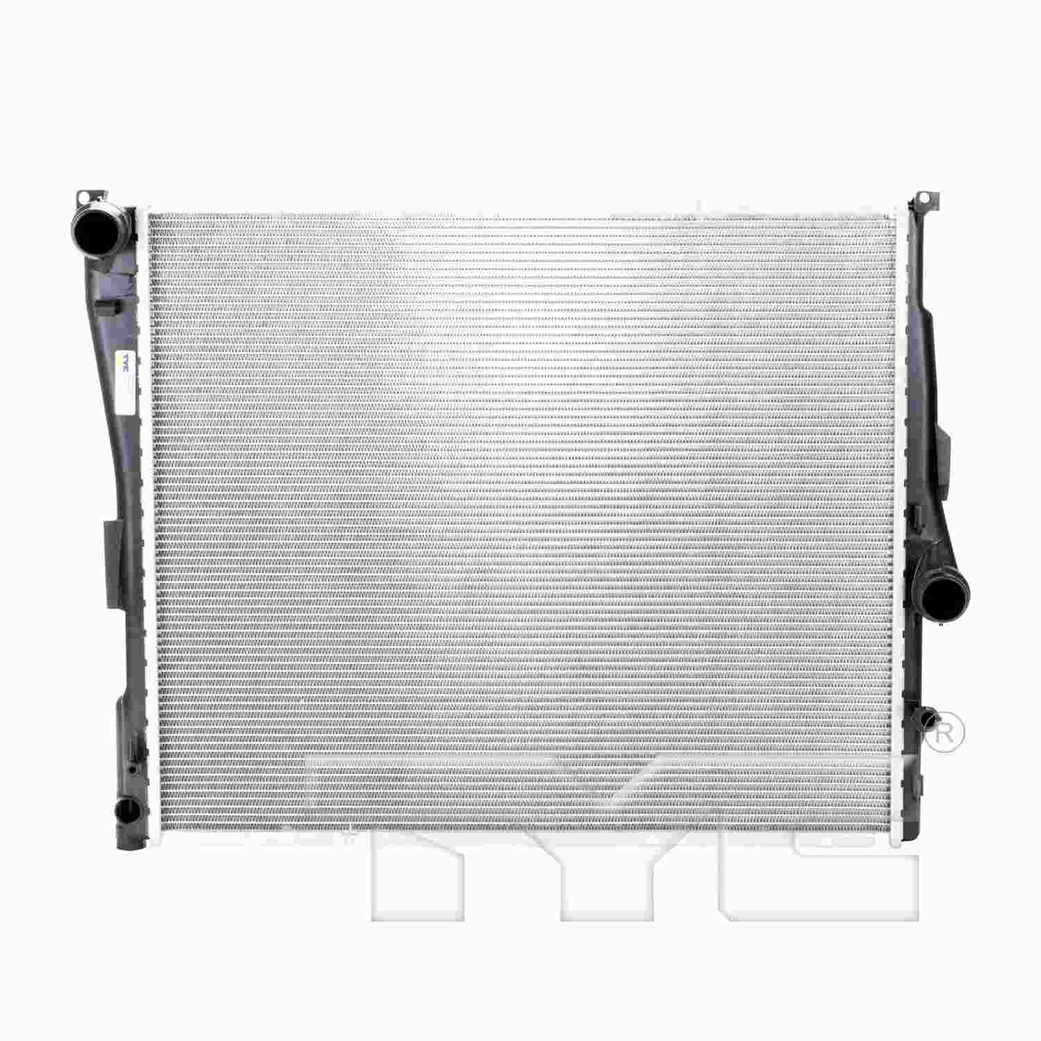 TYC TYC Radiator  top view frsport 13277