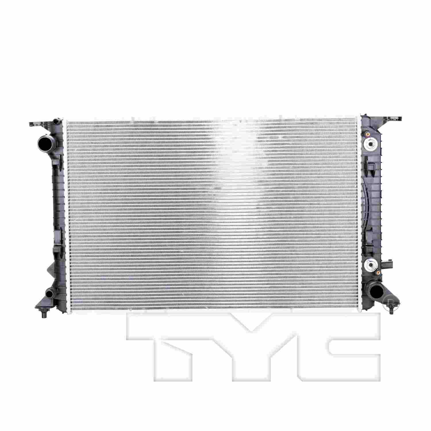 TYC TYC Radiator  top view frsport 13278