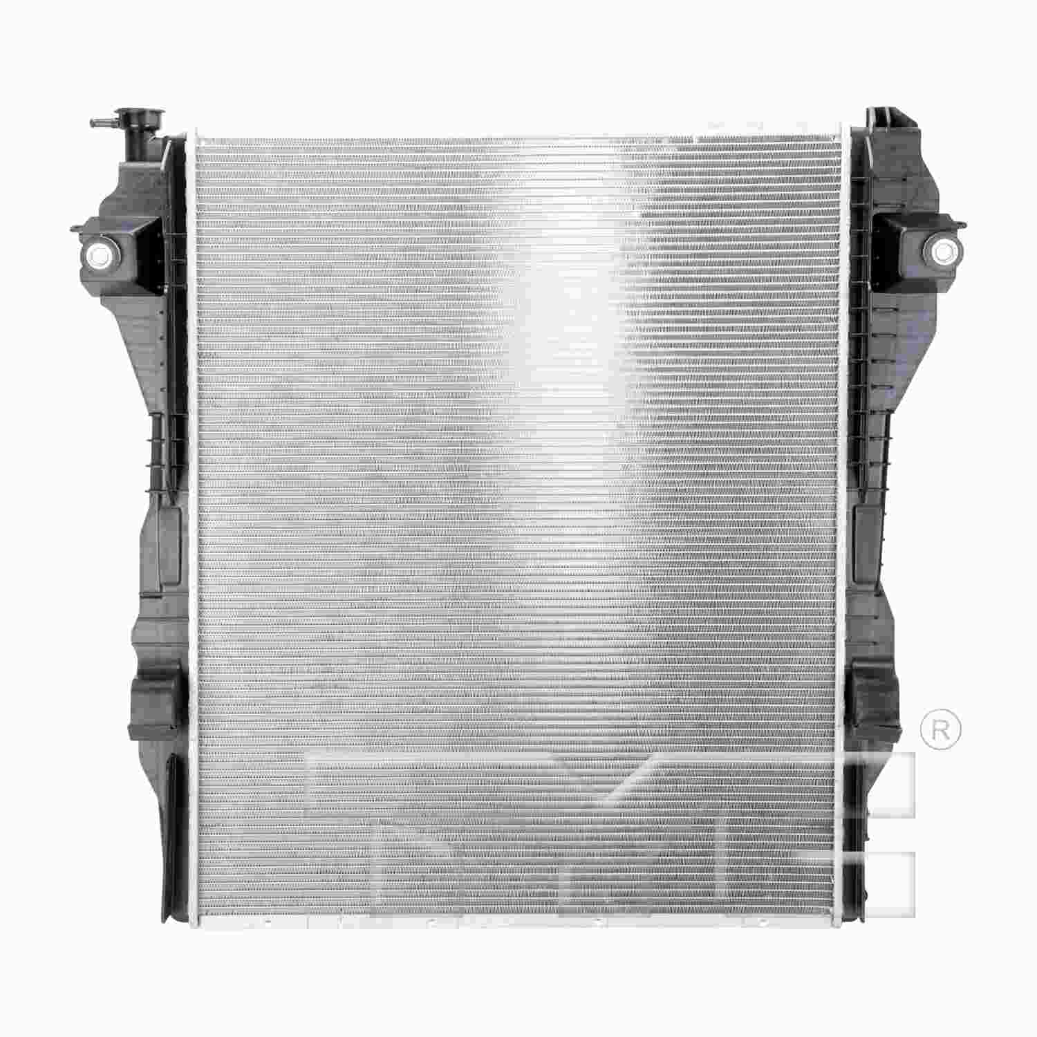 TYC TYC Radiator  top view frsport 13296