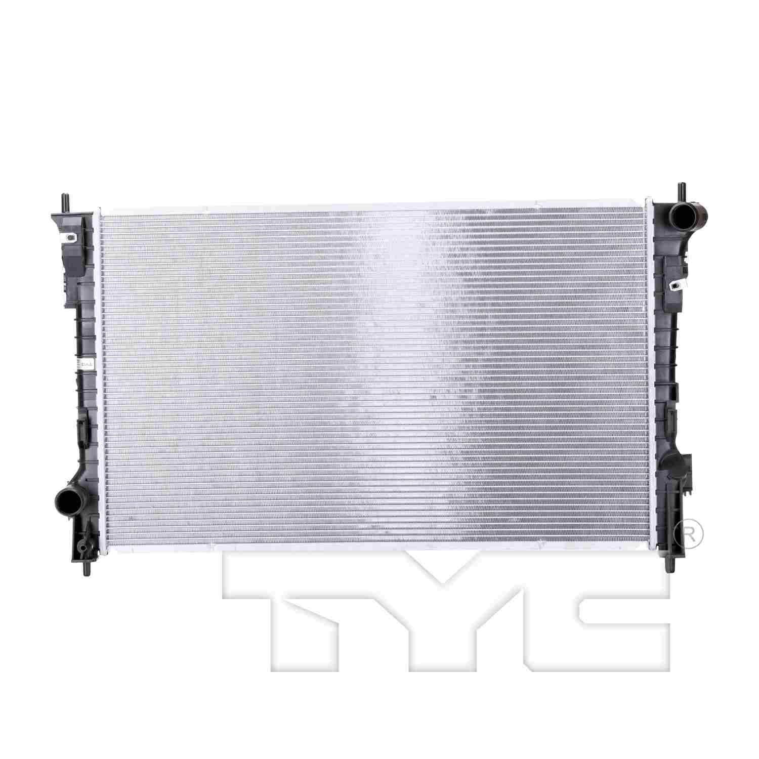 TYC TYC Radiator  top view frsport 13307