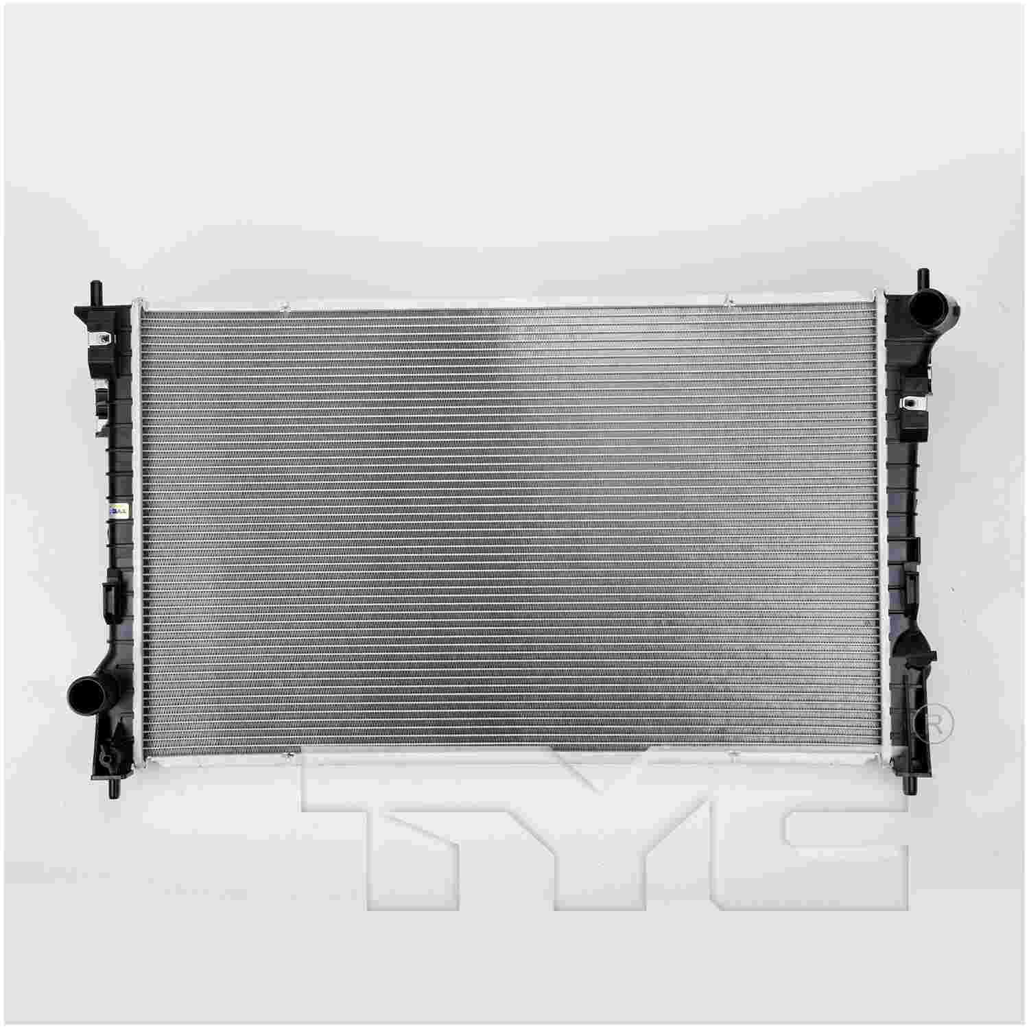 TYC TYC Radiator  top view frsport 13308