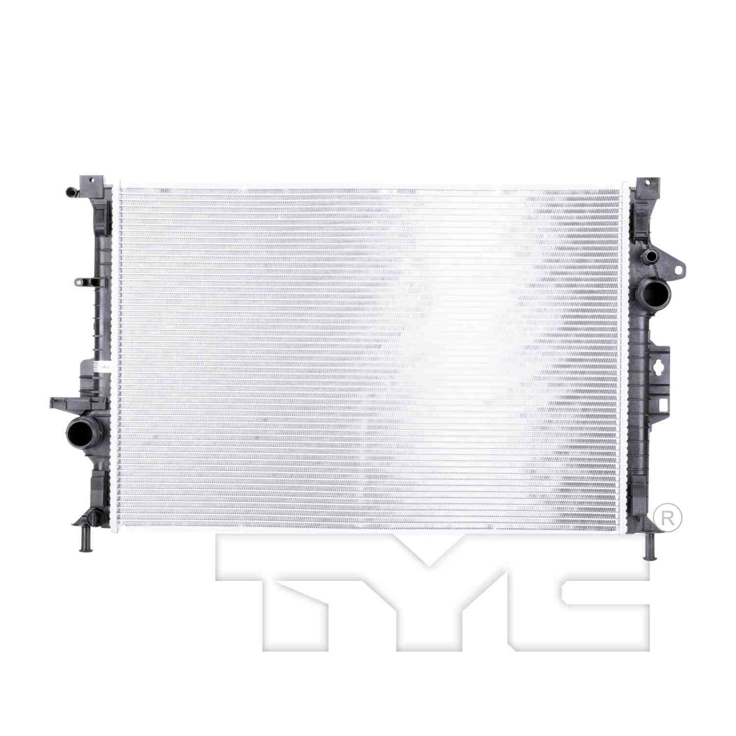 TYC TYC Radiator  top view frsport 13313