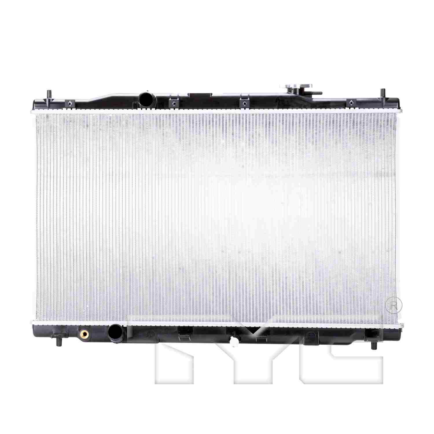 TYC TYC Radiator  top view frsport 13314